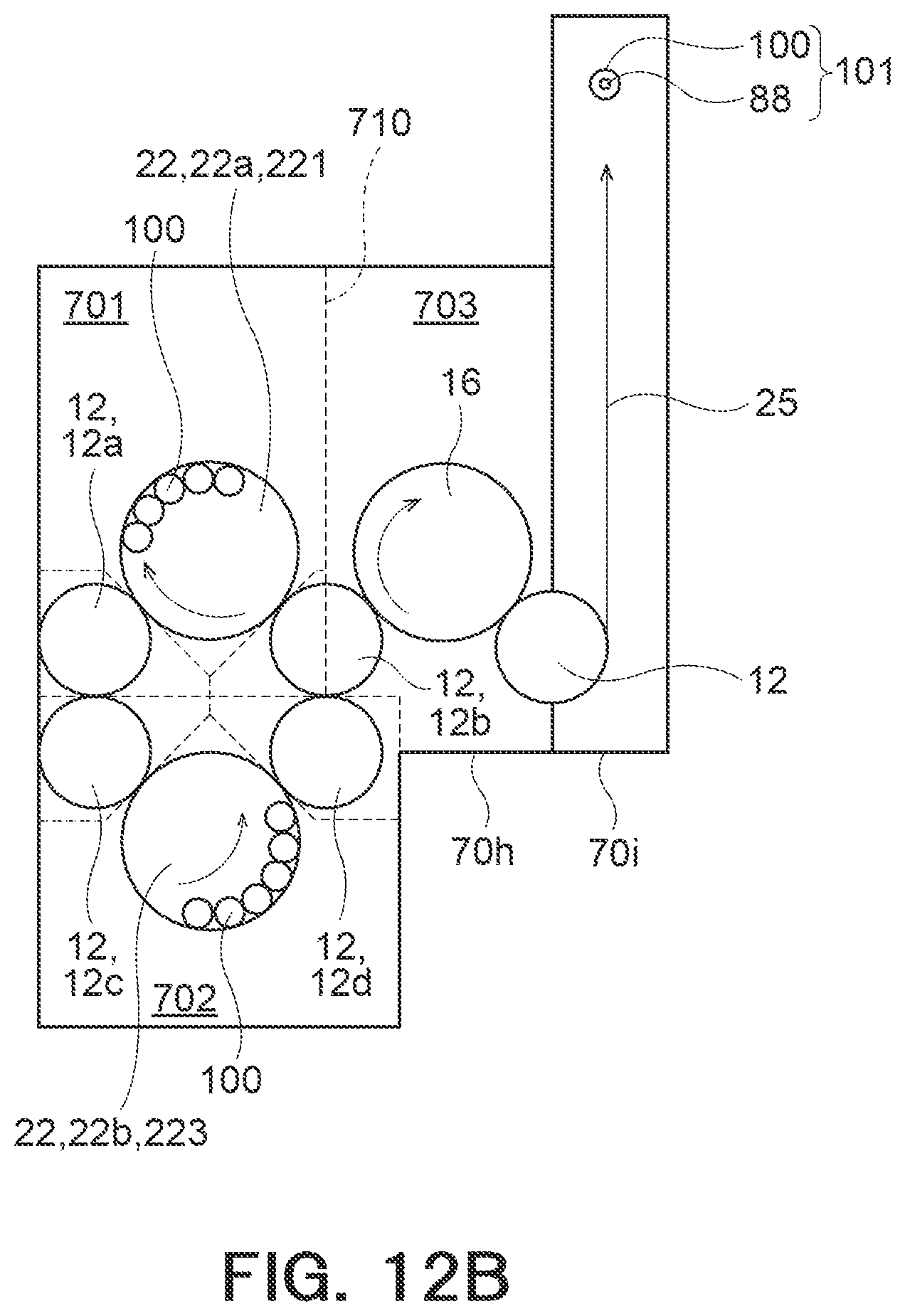Patent US12552656 Figure 14 – Content-filling system and sterilizing method