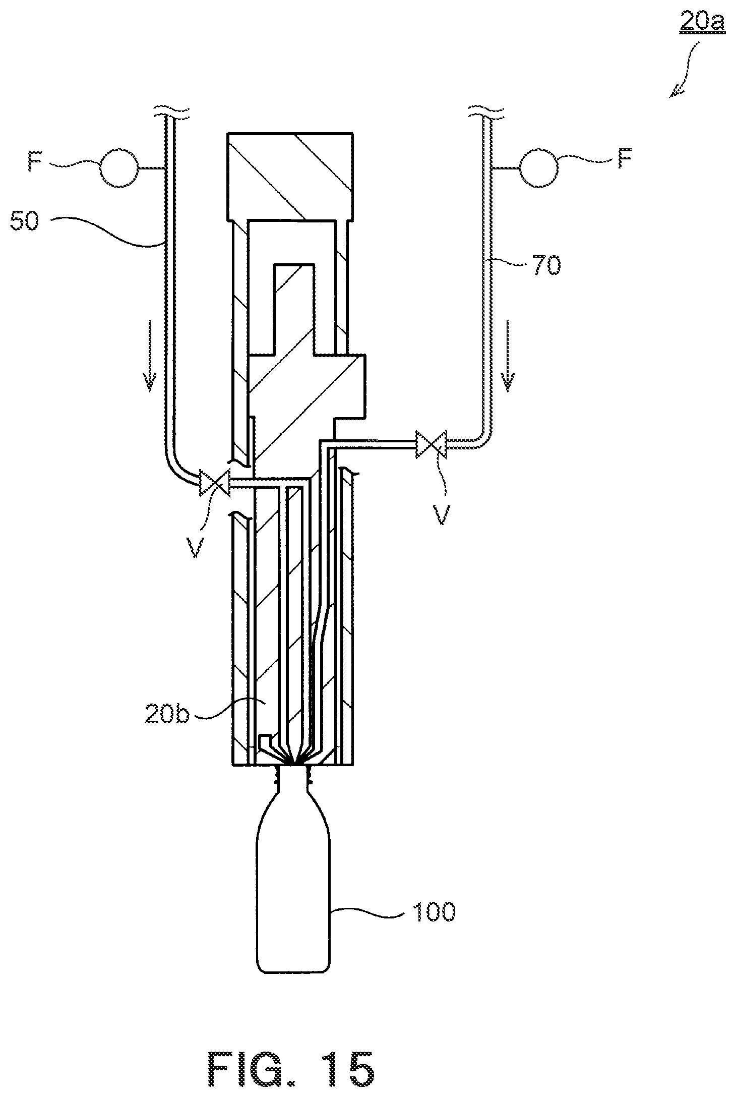 Patent US12552656 Figure 19 – Content-filling system and sterilizing method