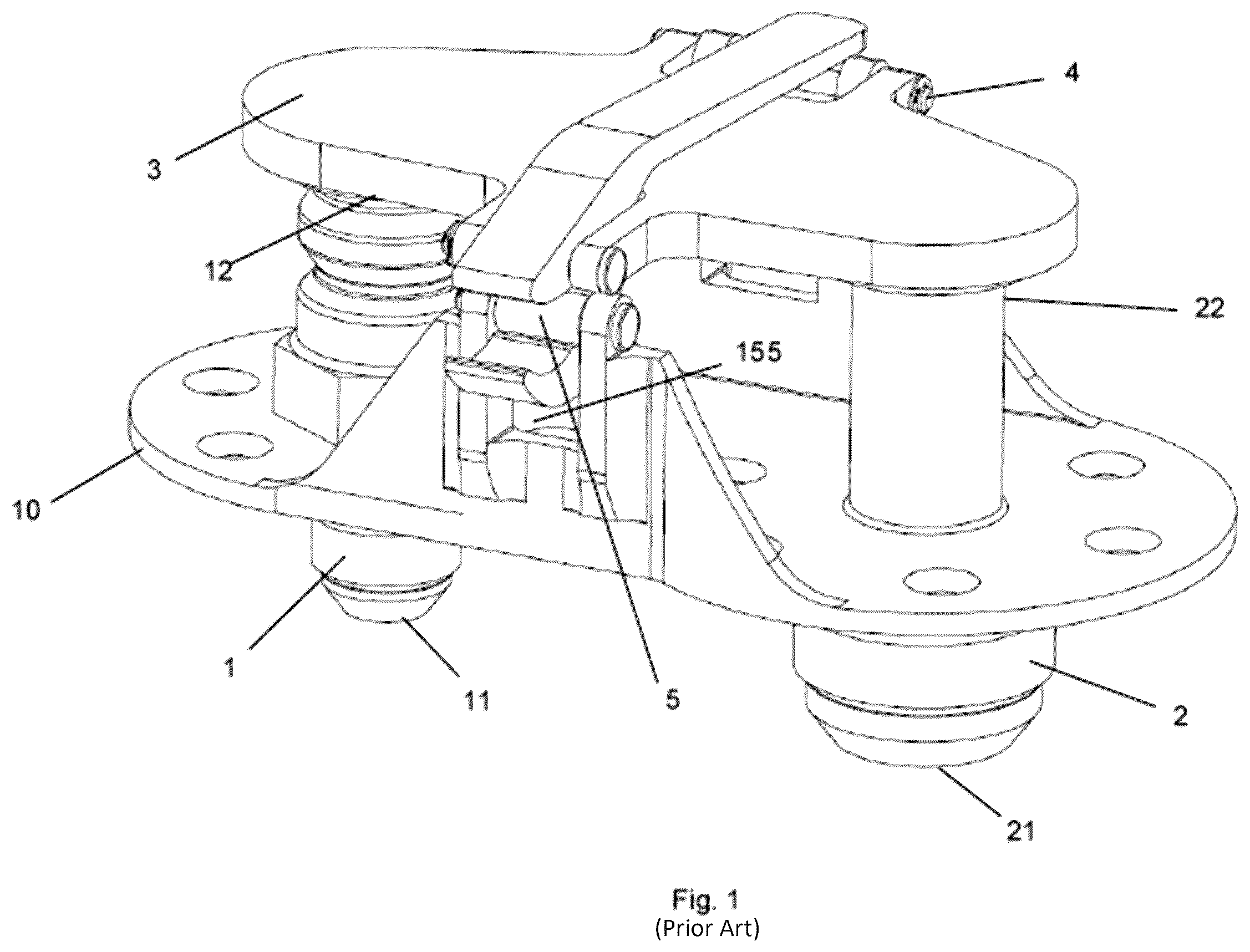 Patent US12552658 Figure 1 – Water port closure assembly