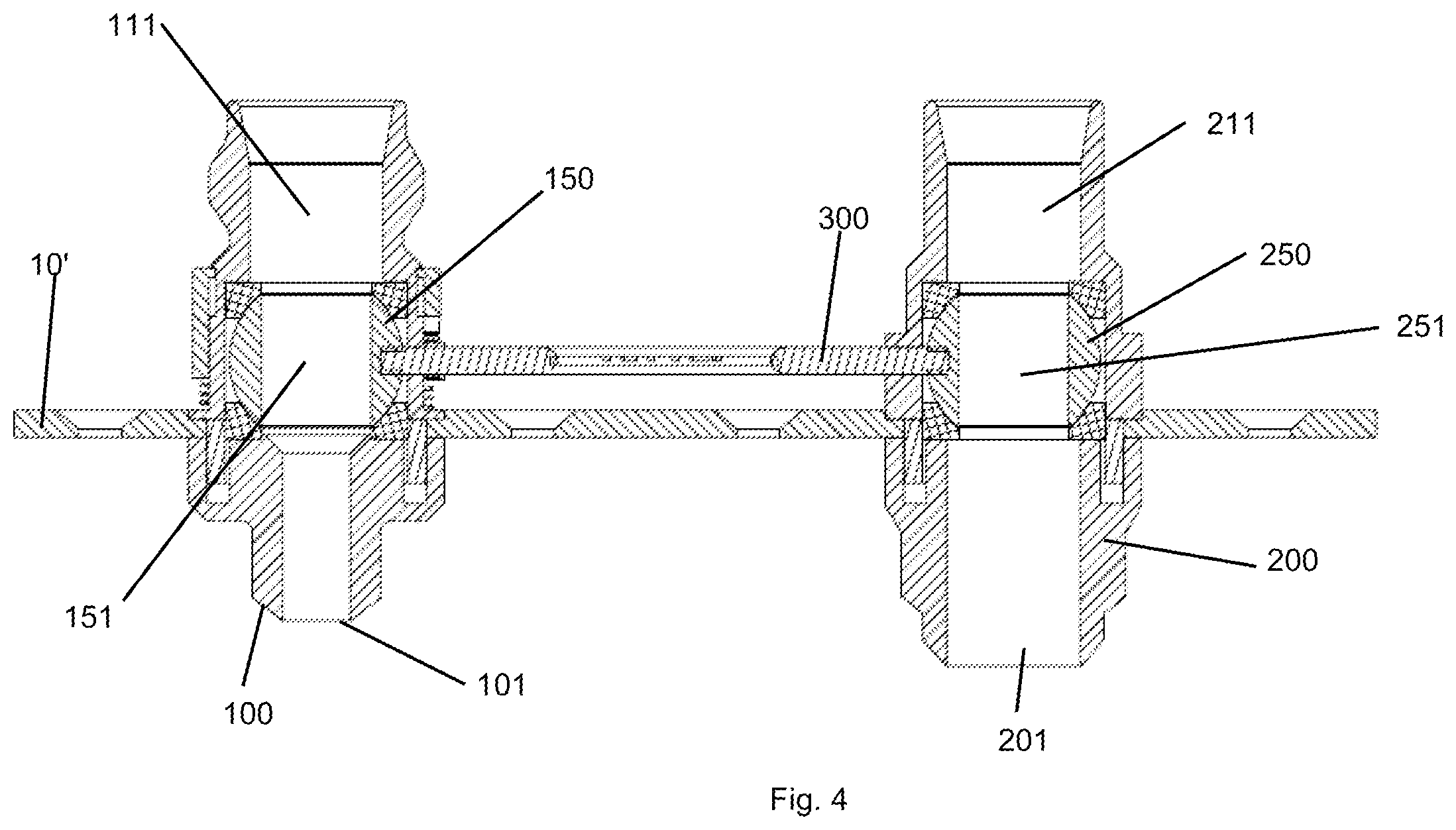 Patent US12552658 Figure 5 – Water port closure assembly