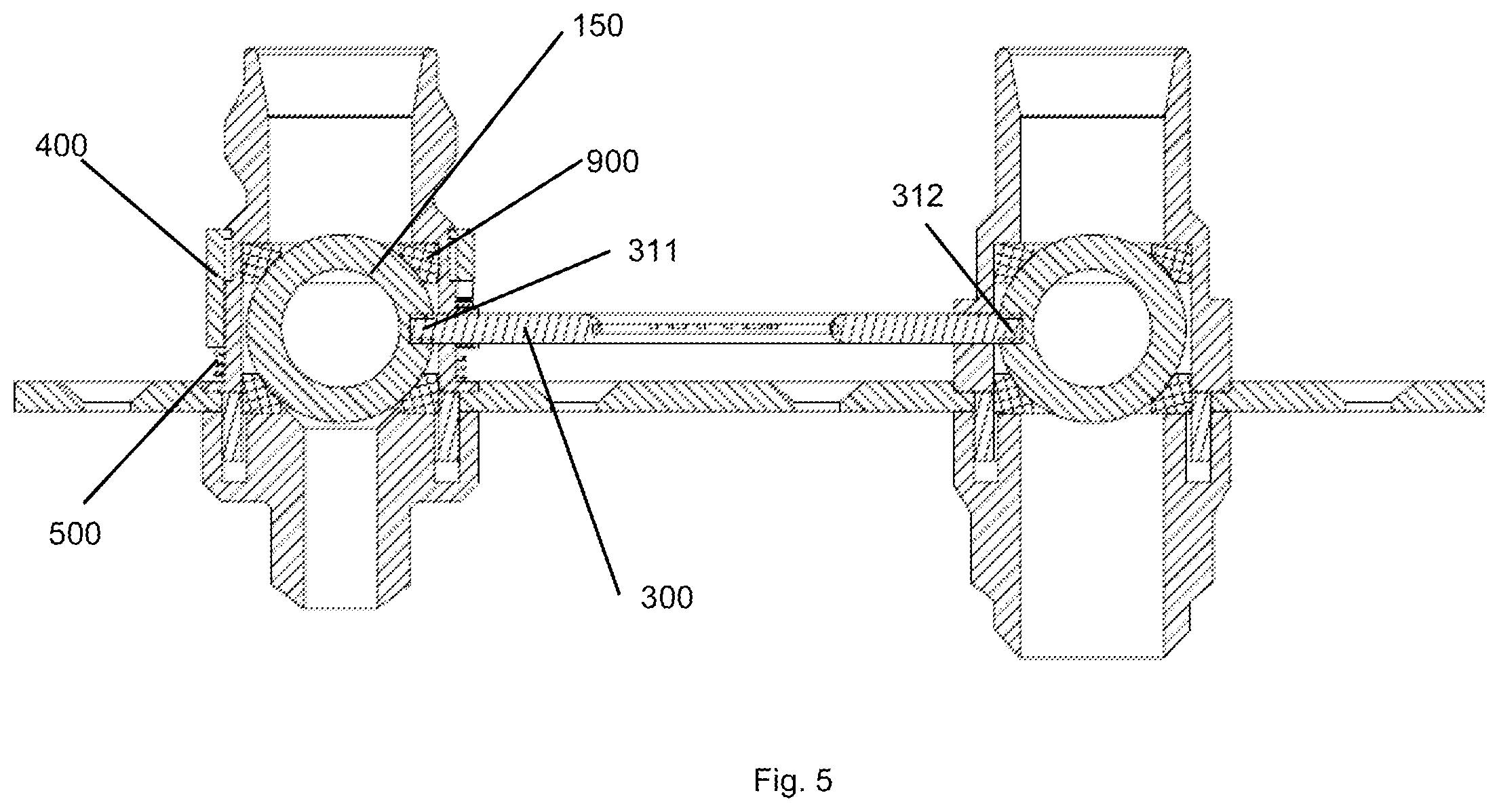 Patent US12552658 Figure 6 – Water port closure assembly