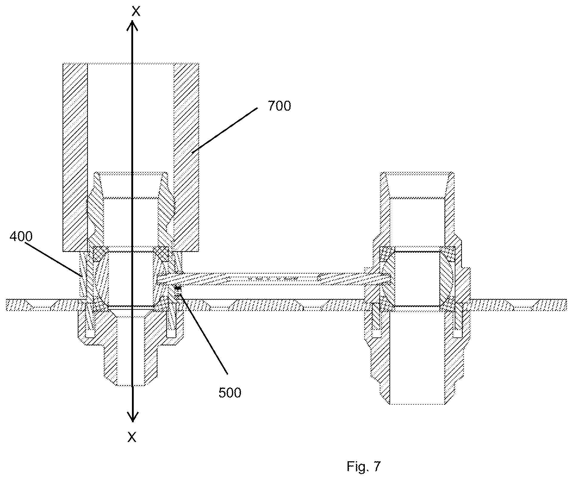Patent US12552658 Figure 8 – Water port closure assembly