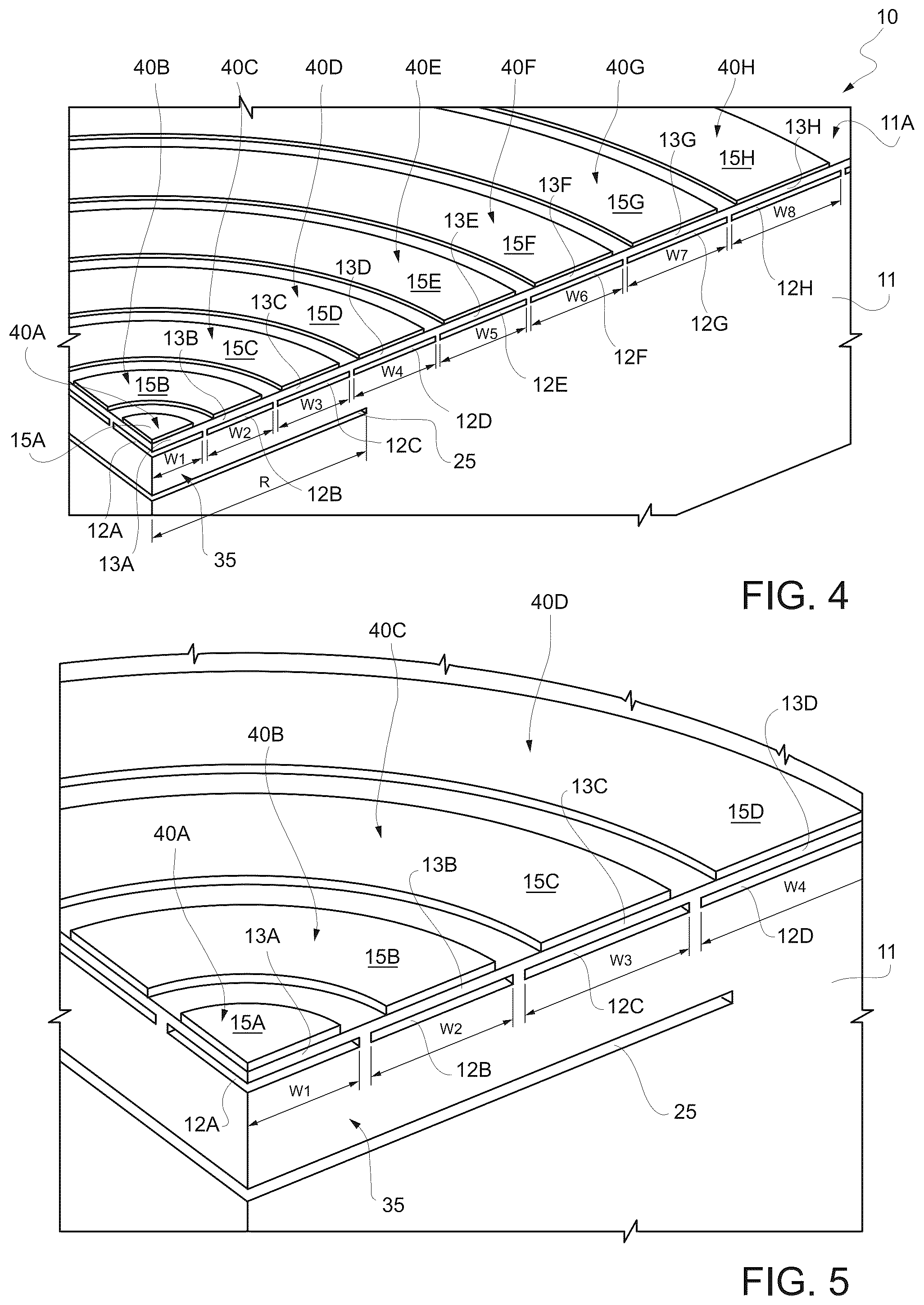 Patent US12552660 Figure 2 – Micro-electro-mechanical device for transducing high-frequency acoustic waves in a propagation medium and manufacturing process thereof