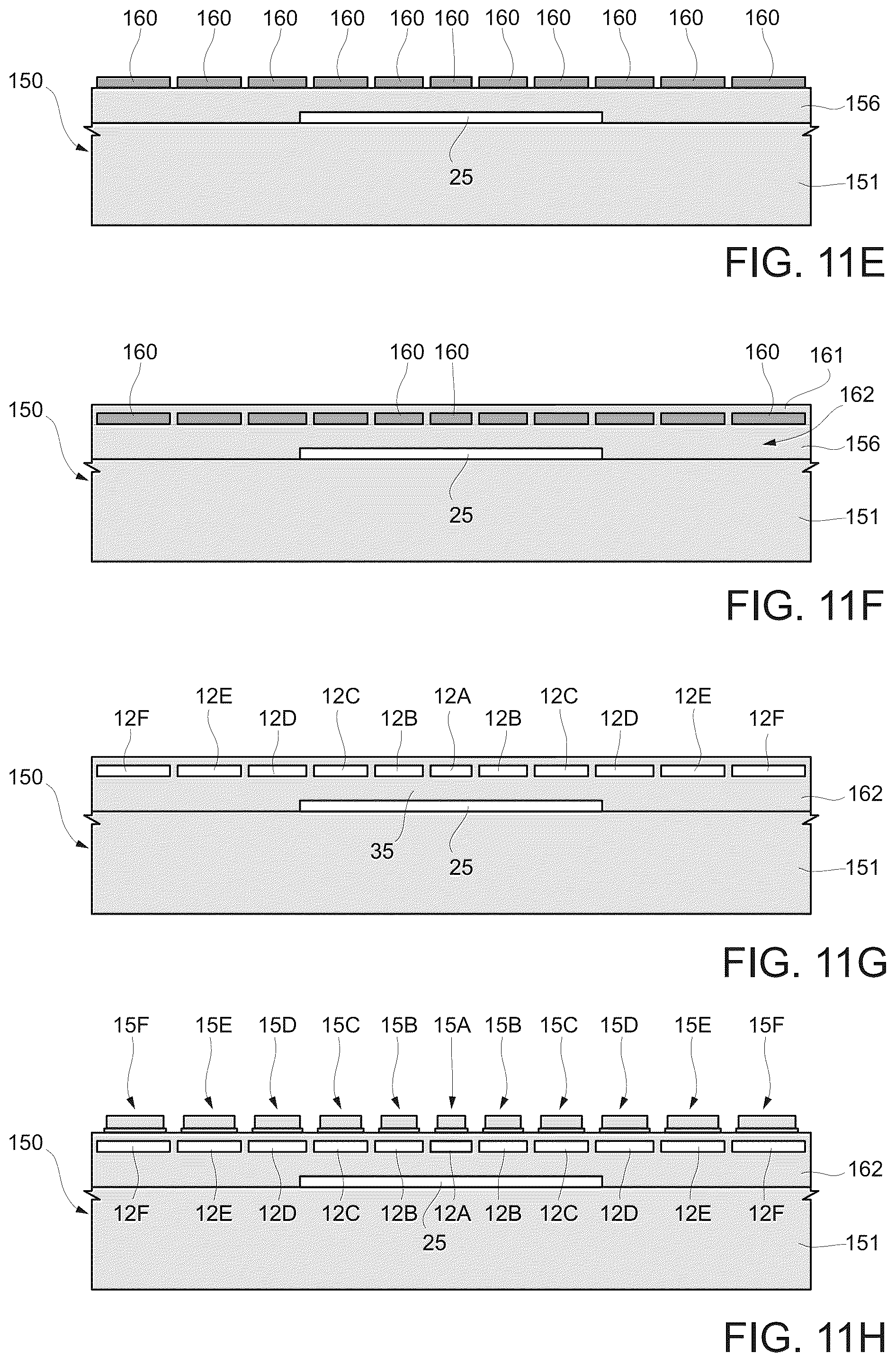 Patent US12552660 Figure 7 – Micro-electro-mechanical device for transducing high-frequency acoustic waves in a propagation medium and manufacturing process thereof