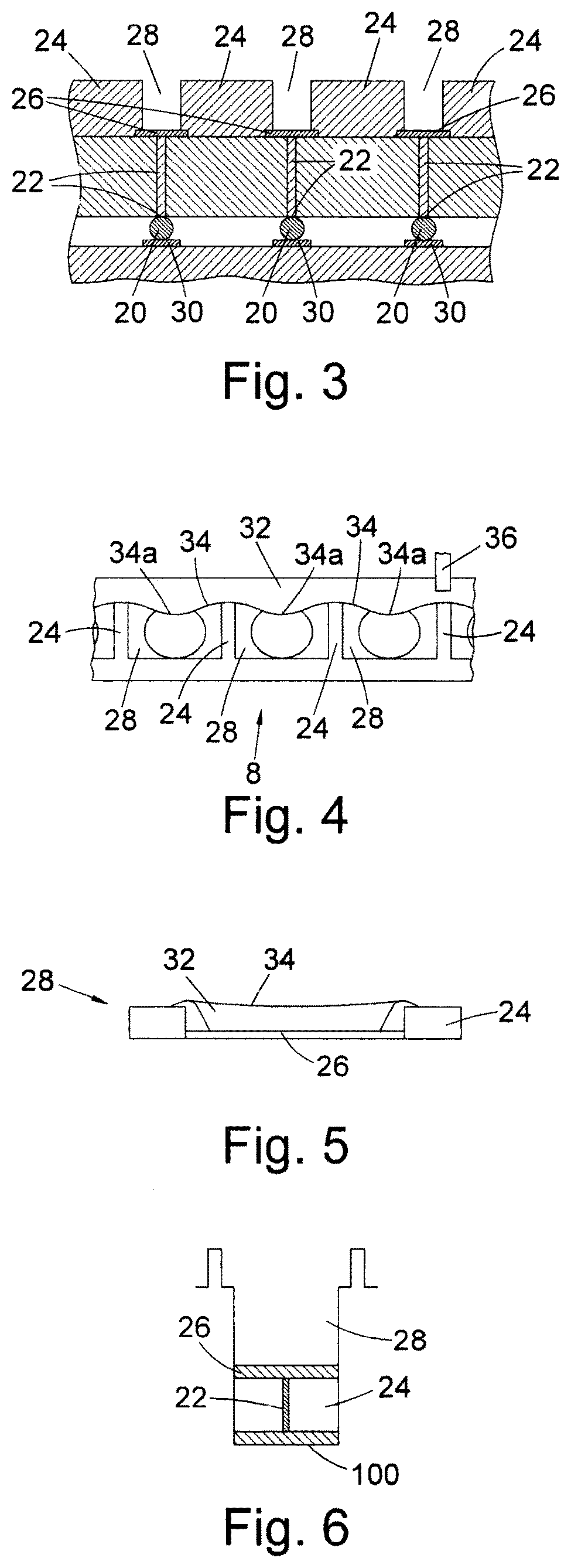 Patent US12552661 Figure 2 – Nanopore array with electrode connectors protected from electrostatic discharge