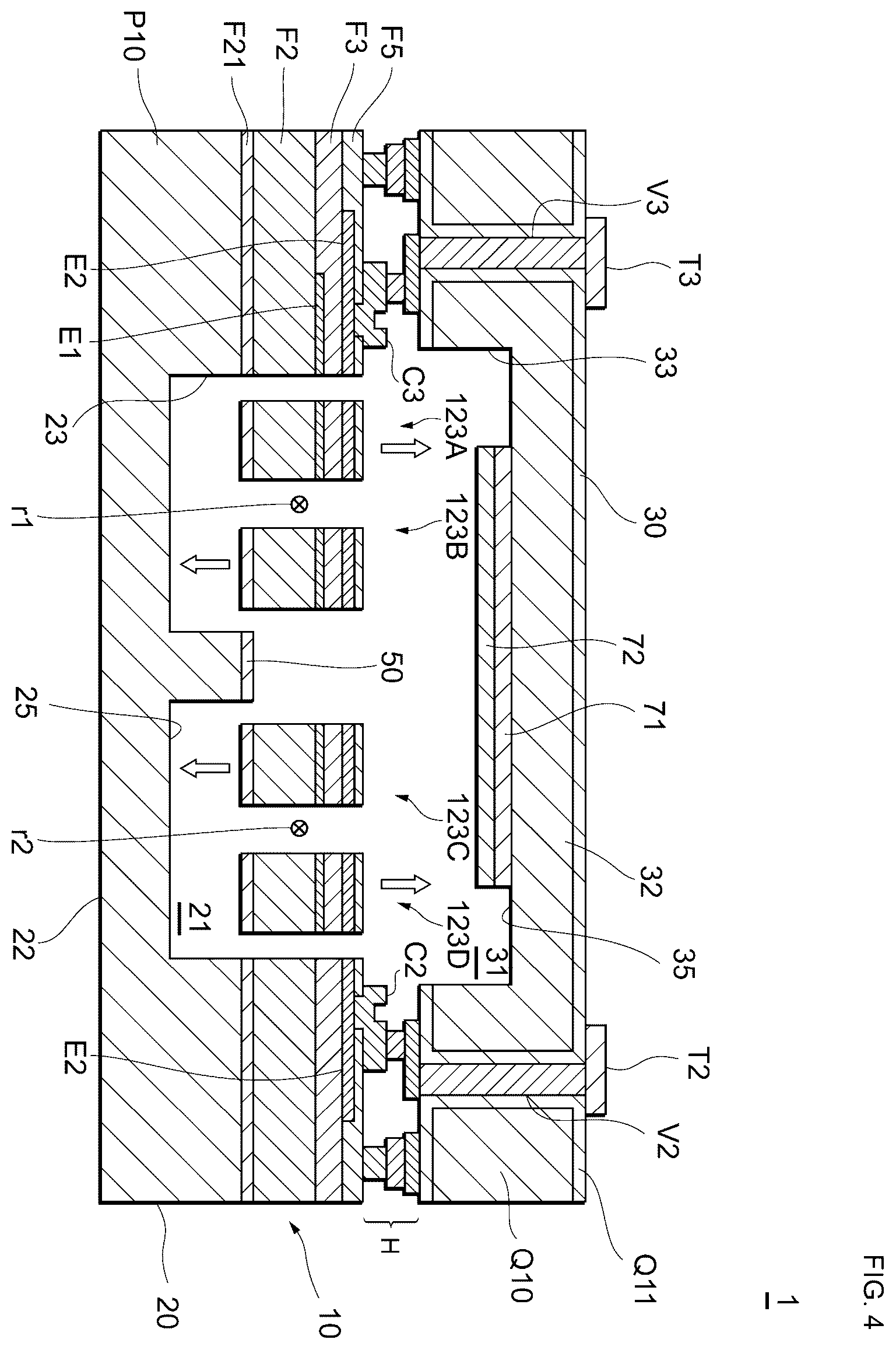 Patent US12552662 Figure 4 – Package structure and method for manufacturing the same