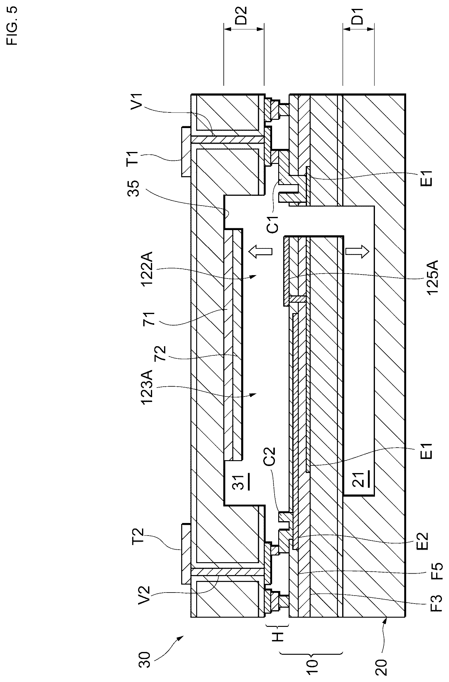 Patent US12552662 Figure 5 – Package structure and method for manufacturing the same