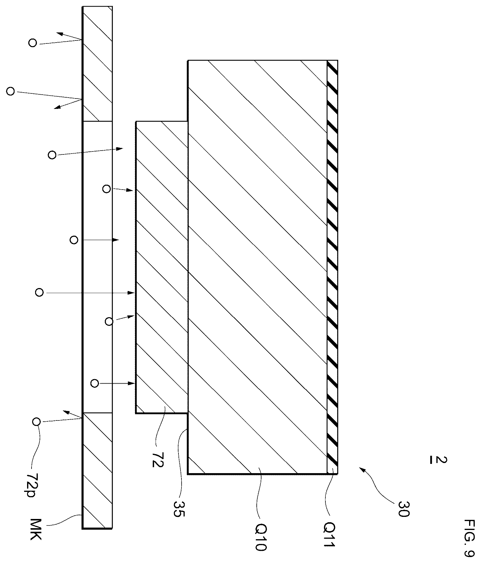 Patent US12552662 Figure 9 – Package structure and method for manufacturing the same