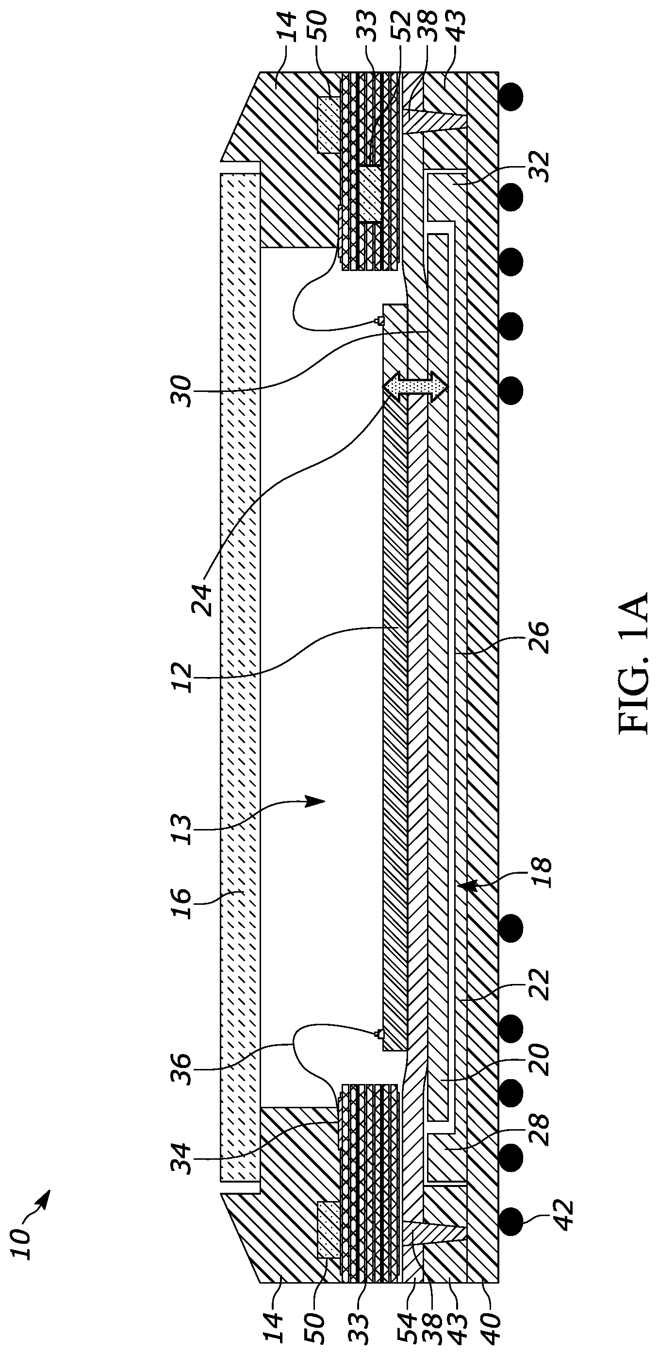 Patent US12552663 — MEMS packaging enabling vertical displacement of sensor and actuator rotor — Figure 1