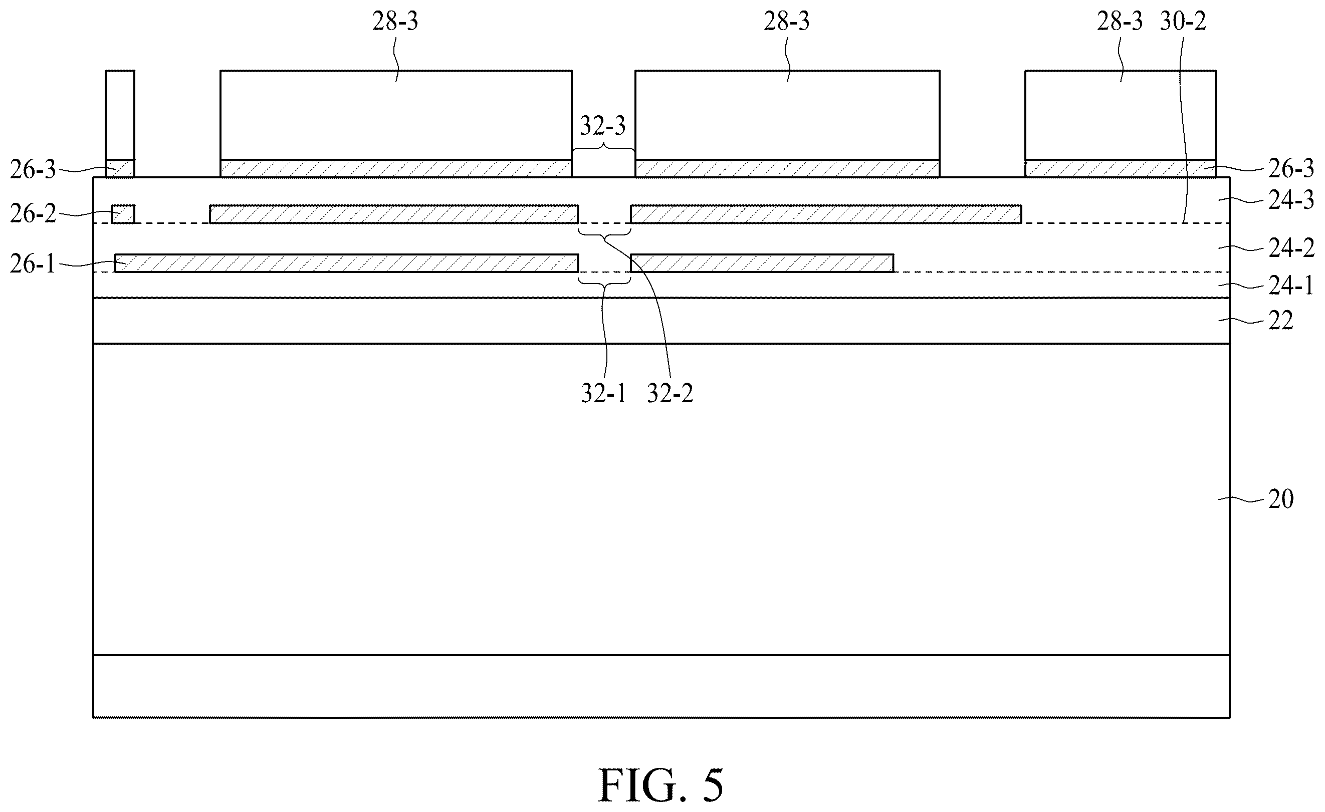 Patent US12552664 Figure 5 – Self-aligned acoustic hole formation in piezoelectrical MEMS microphone