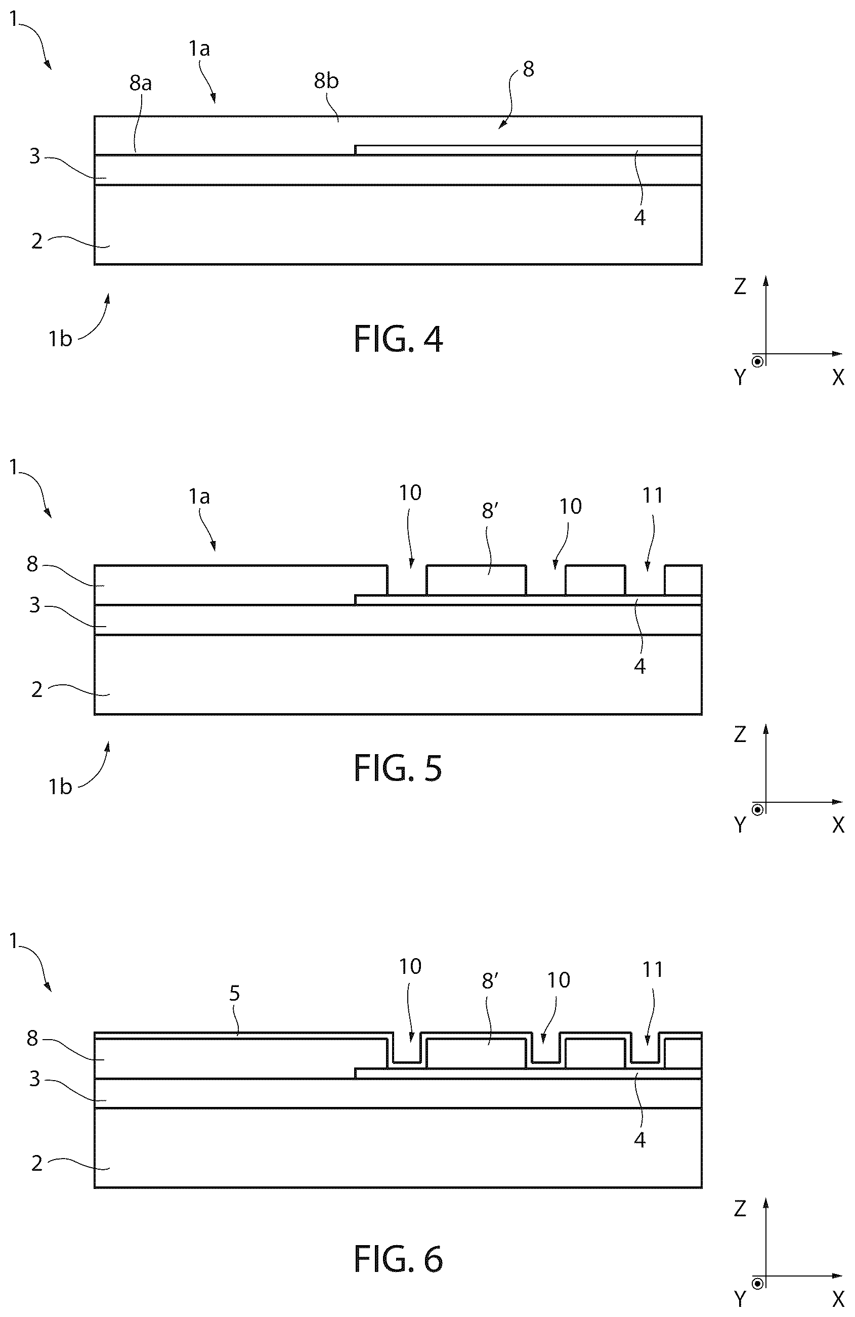 Patent US12552665 Figure 2 – Method for manufacturing an integrated system including a capacitive pressure sensor and an inertial sensor, and integrated system