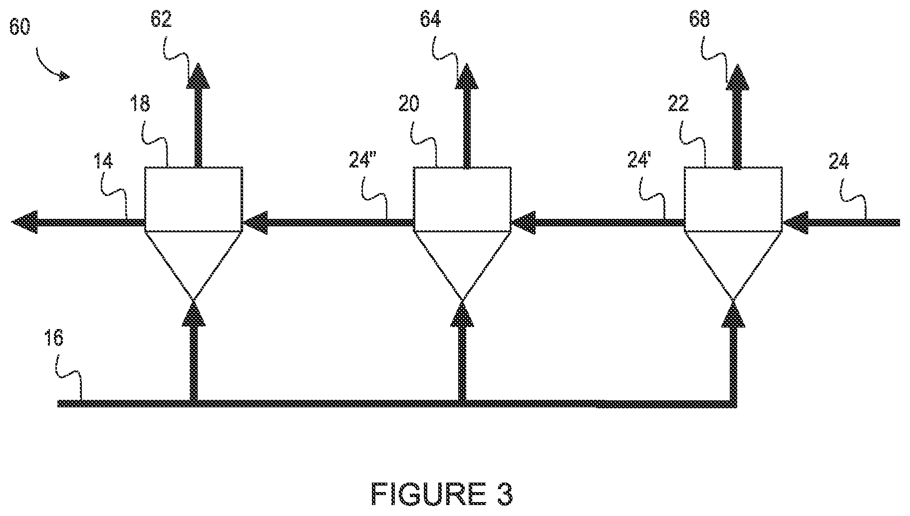 Patent US12552666 Figure 3 – Process for producing hydrogen and graphitic carbon from hydrocarbons