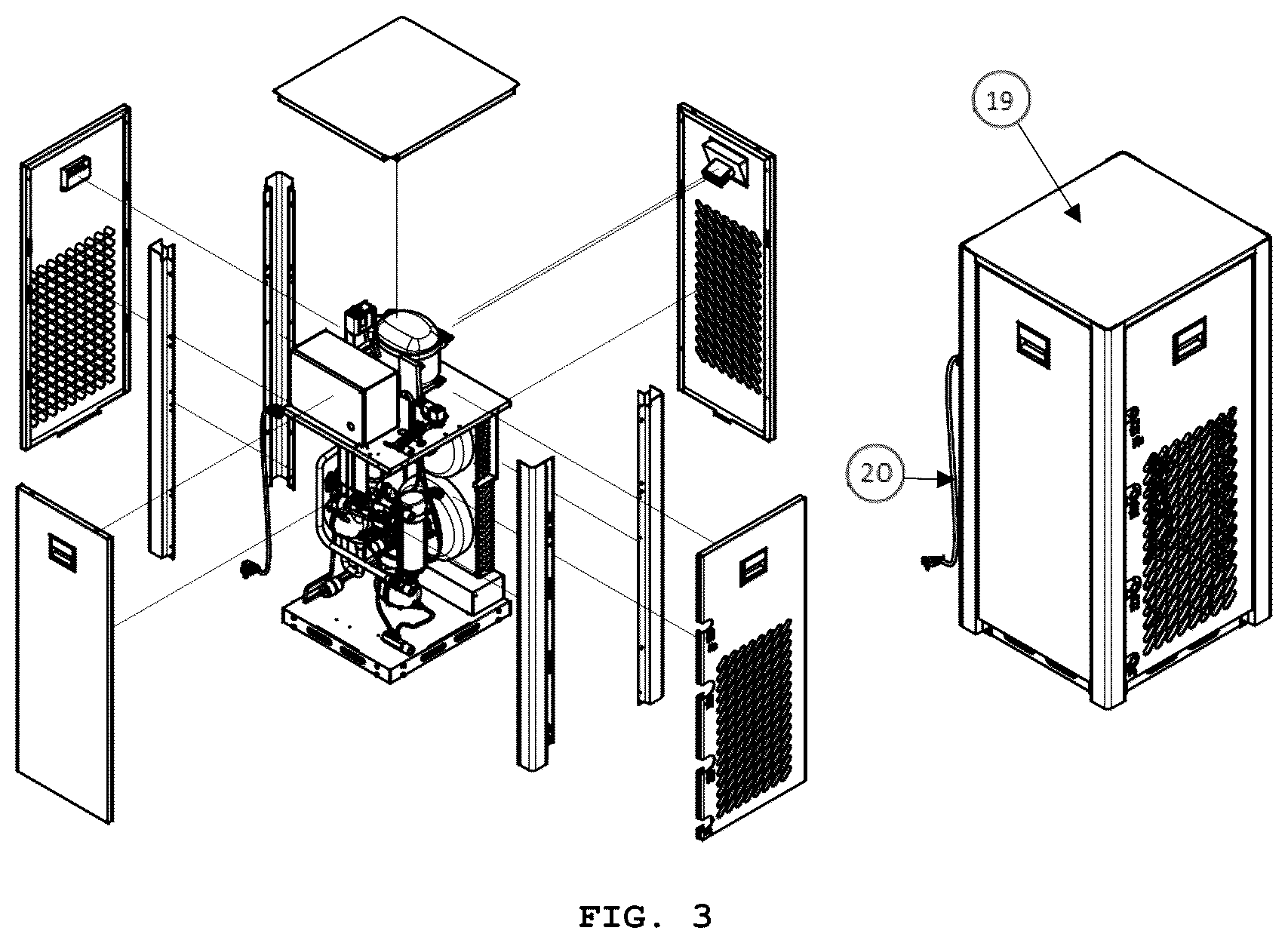 Patent US12552669 Figure 4 – System for obtaining high purity nitrogen in nitrogen gas purification applications and a method thereof