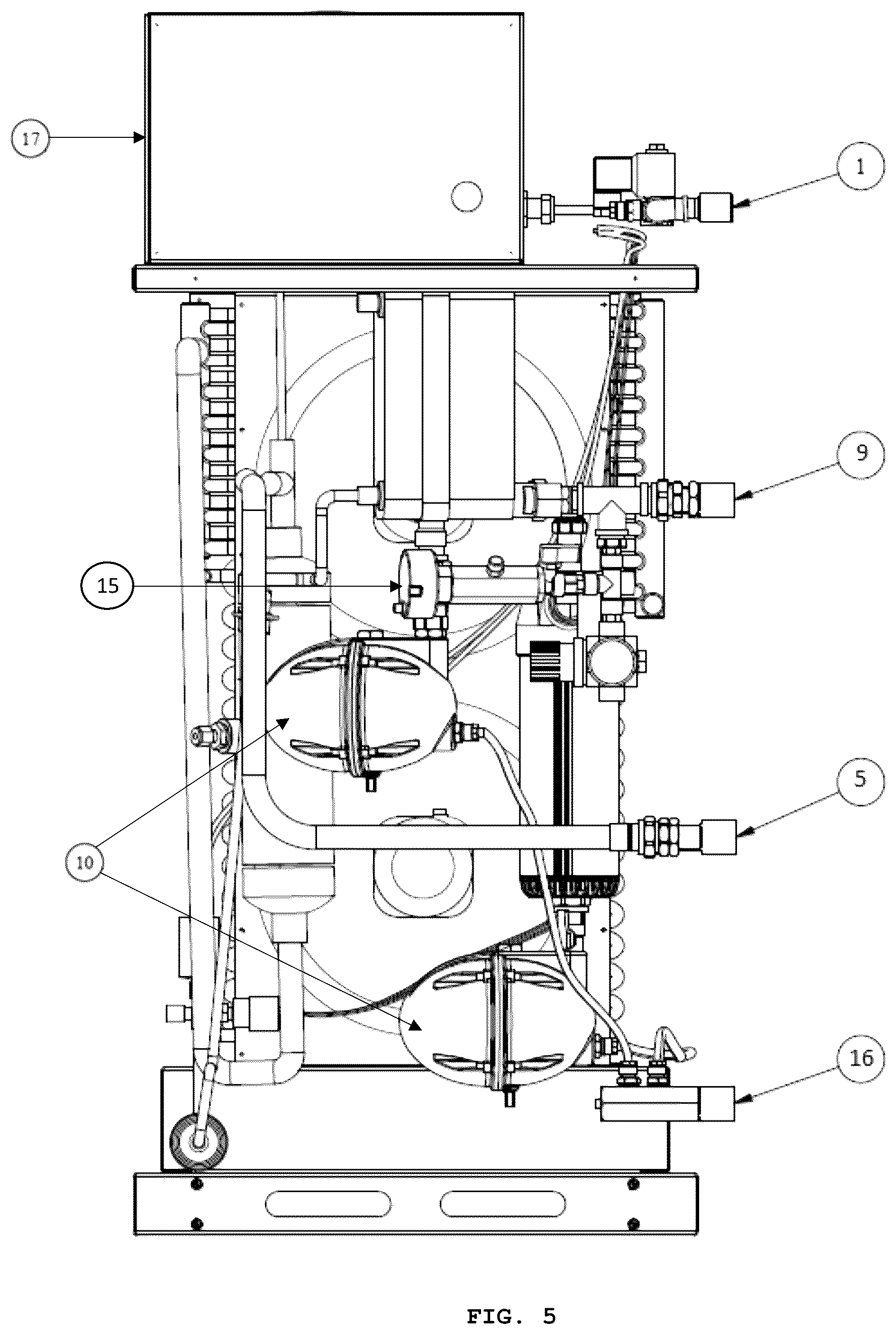 Patent US12552669 Figure 6 – System for obtaining high purity nitrogen in nitrogen gas purification applications and a method thereof