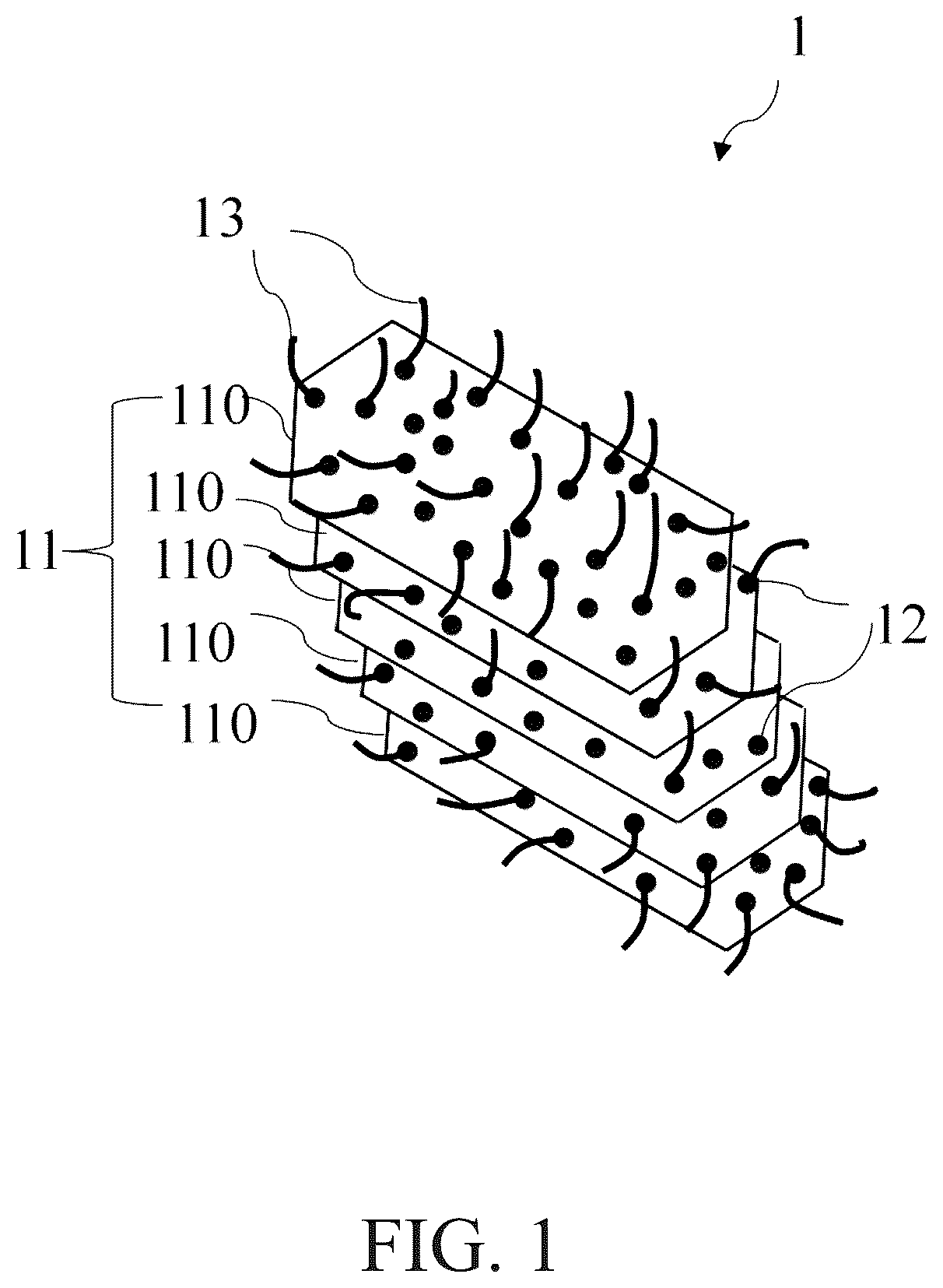 Patent US12552671 — Preparation and application of three-dimensional carbon nanotubes grown from soil clay and graphene oxide — Figure 1