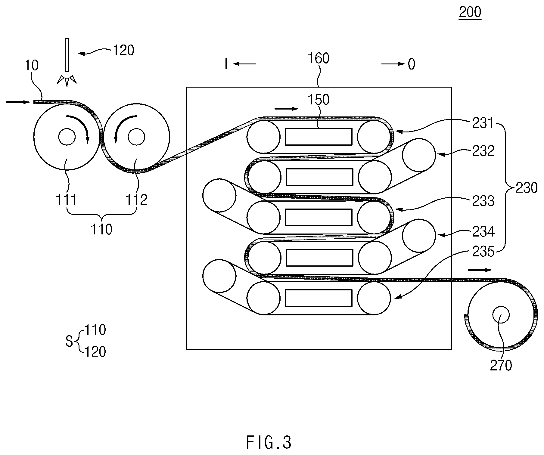 Patent US12552673 Figure 3 – Device and method for producing aerogel blanket