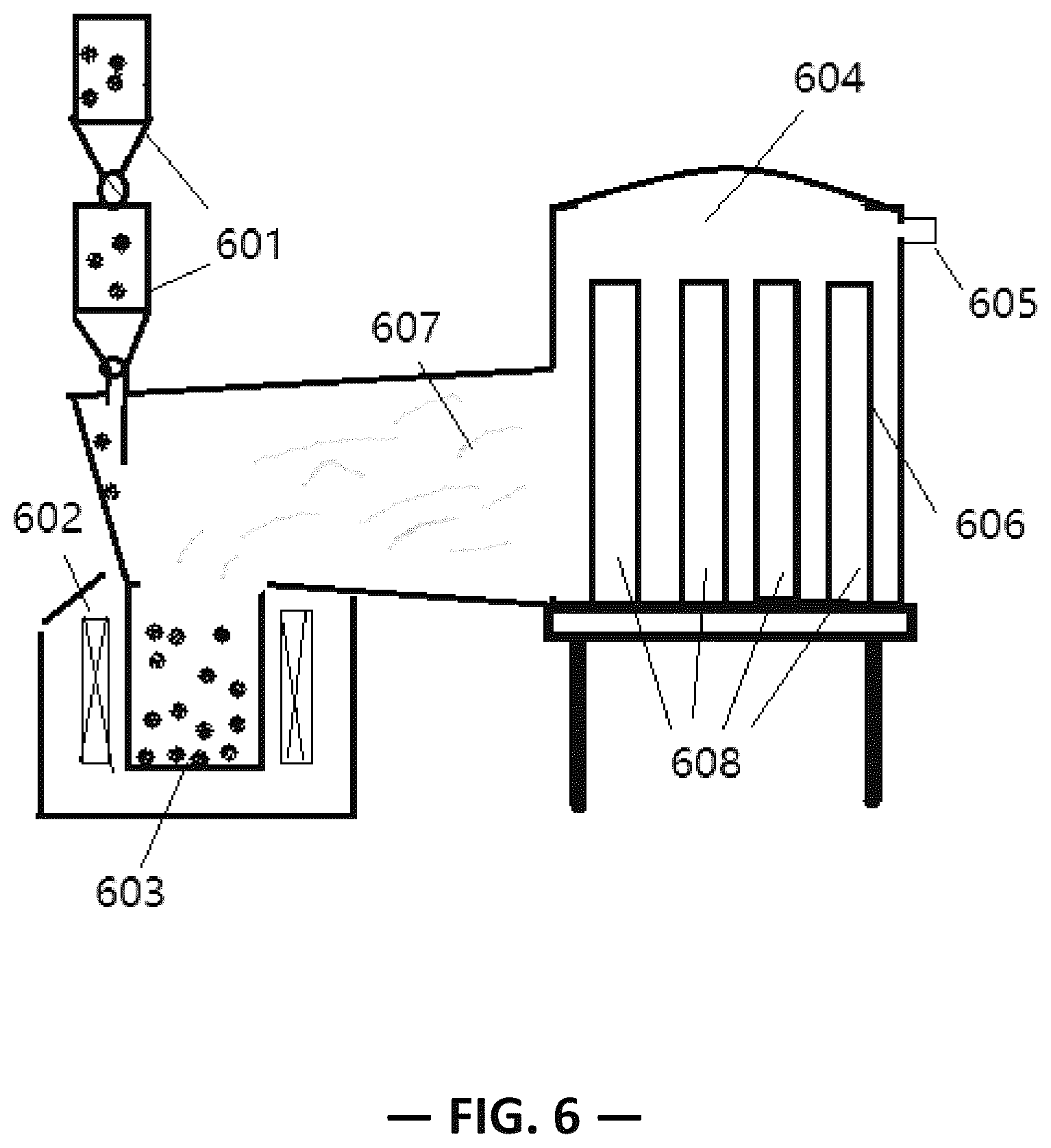 Patent US12552675 Figure 7 – Method, apparatus, and system for producing silicon-containing product by utilizing silicon mud byproduct of cutting silicon material with diamond wire