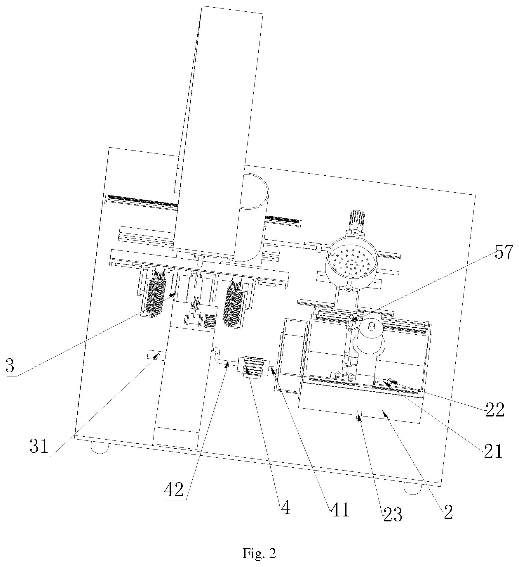 Patent US12552684 Figure 2 – Sewage purification treatment apparatus capable of being assembled in prefabricated way