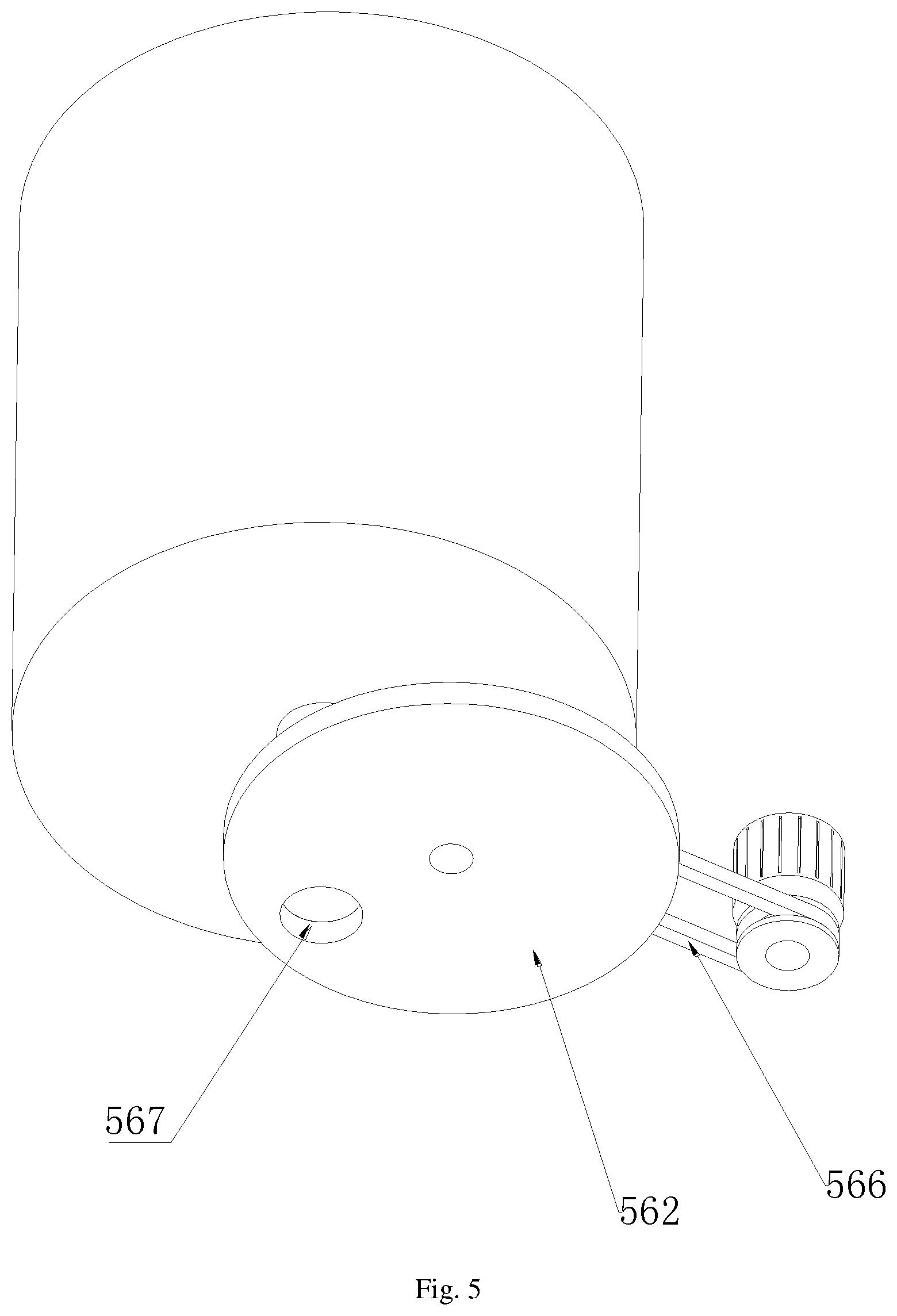 Patent US12552684 Figure 5 – Sewage purification treatment apparatus capable of being assembled in prefabricated way