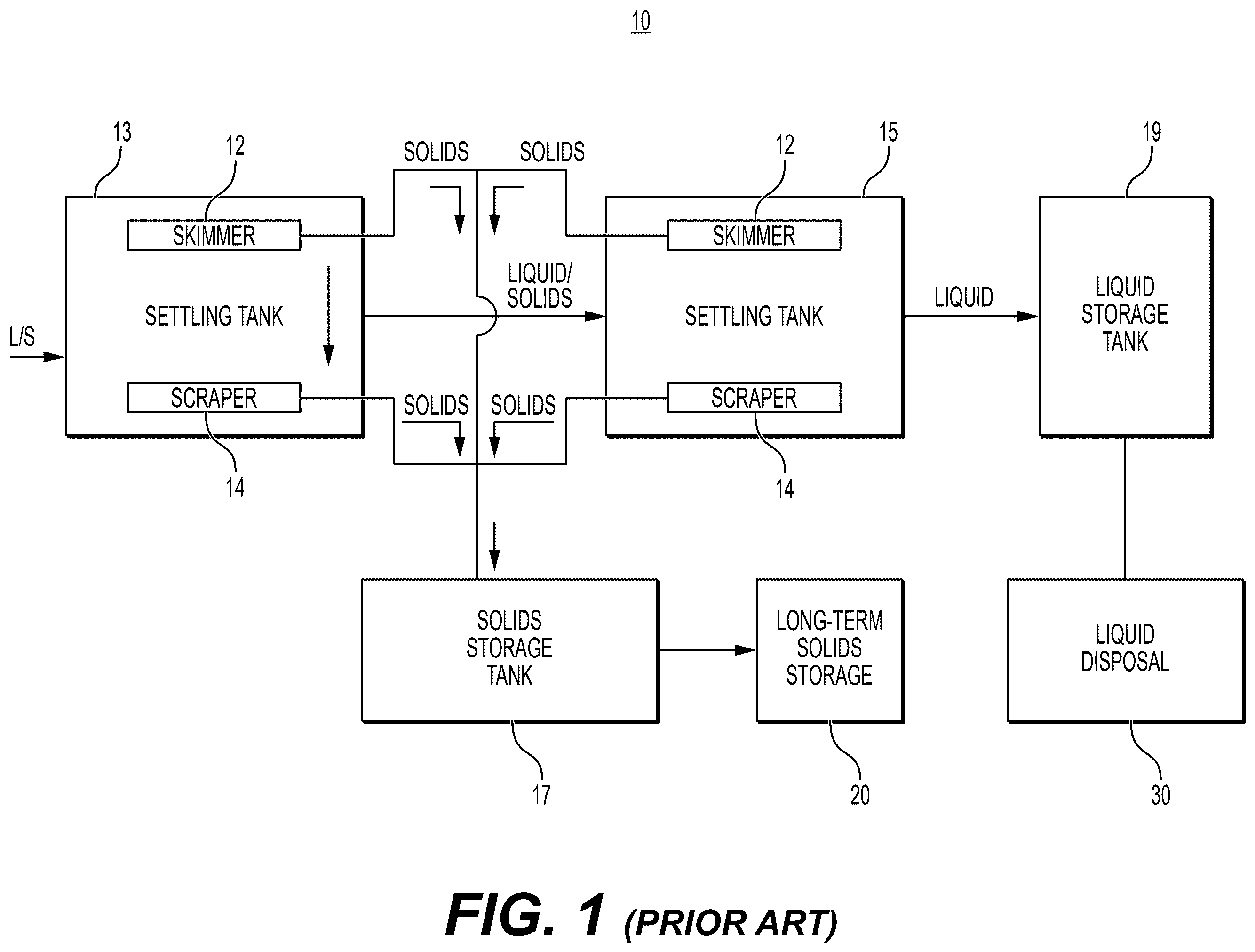 Patent US12552686 Figure 1 – Systems and methods for production of potable water by recycling processed wastewater streams