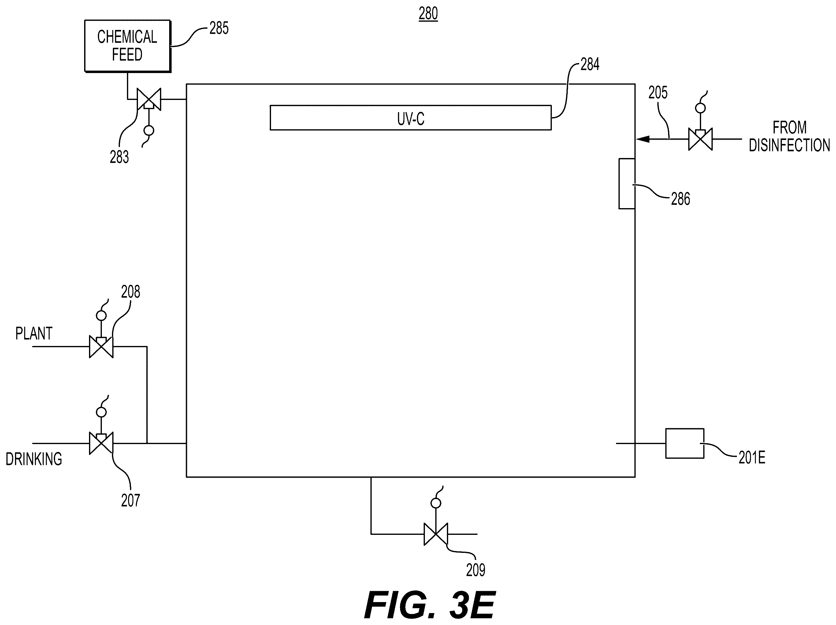 Patent US12552686 Figure 8 – Systems and methods for production of potable water by recycling processed wastewater streams