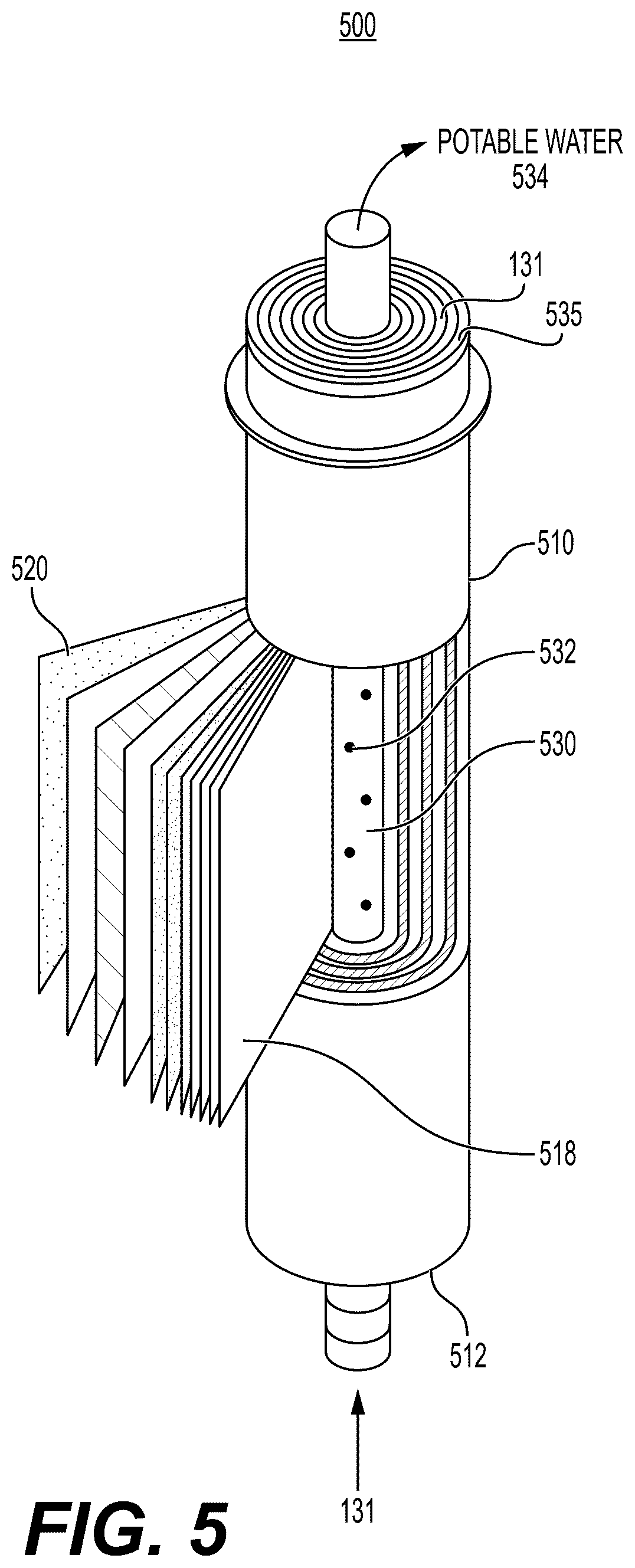 Patent US12552686 Figure 12 – Systems and methods for production of potable water by recycling processed wastewater streams