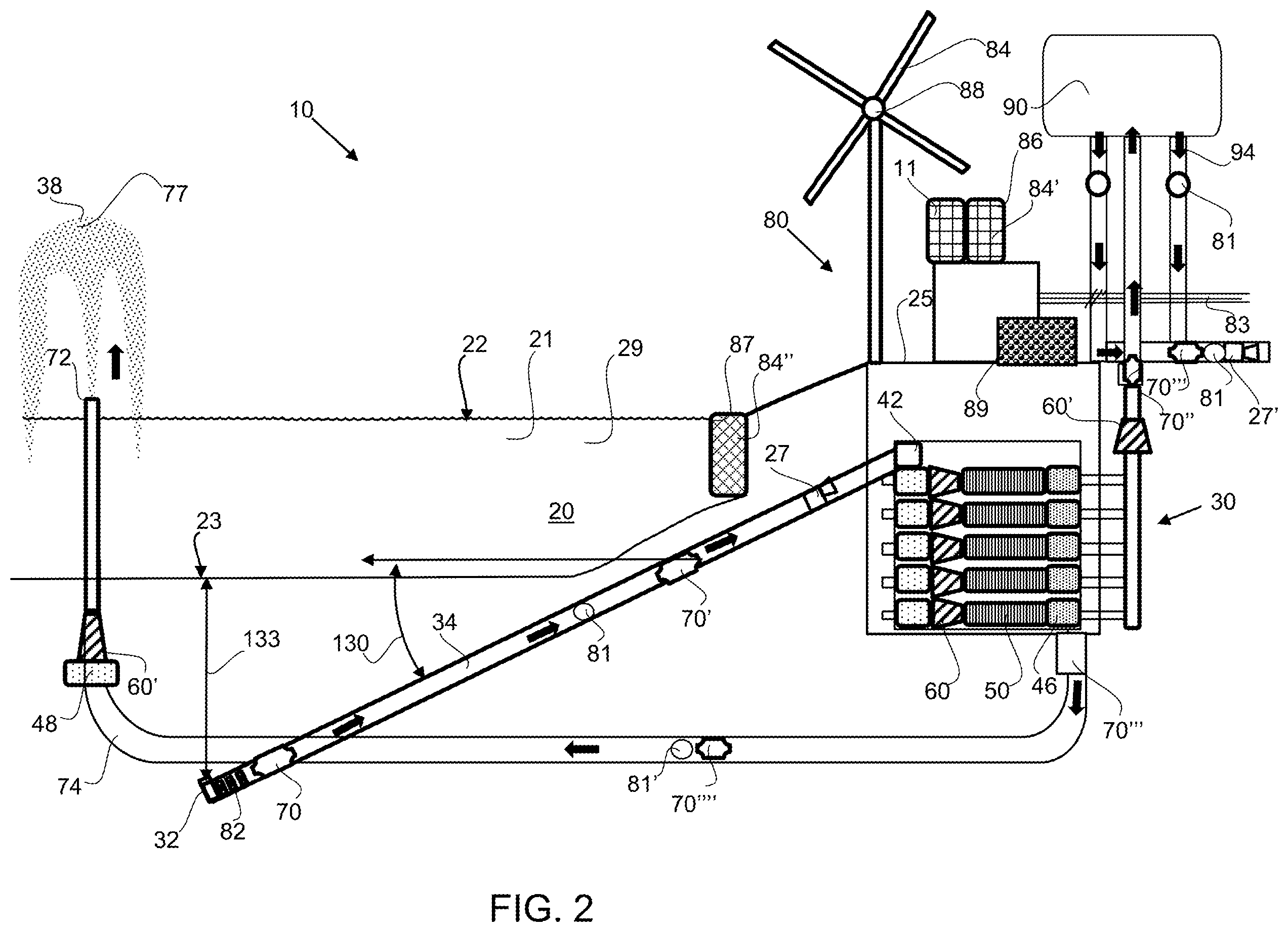 Patent US12552688 Figure 2 – Integrated water supply and power system