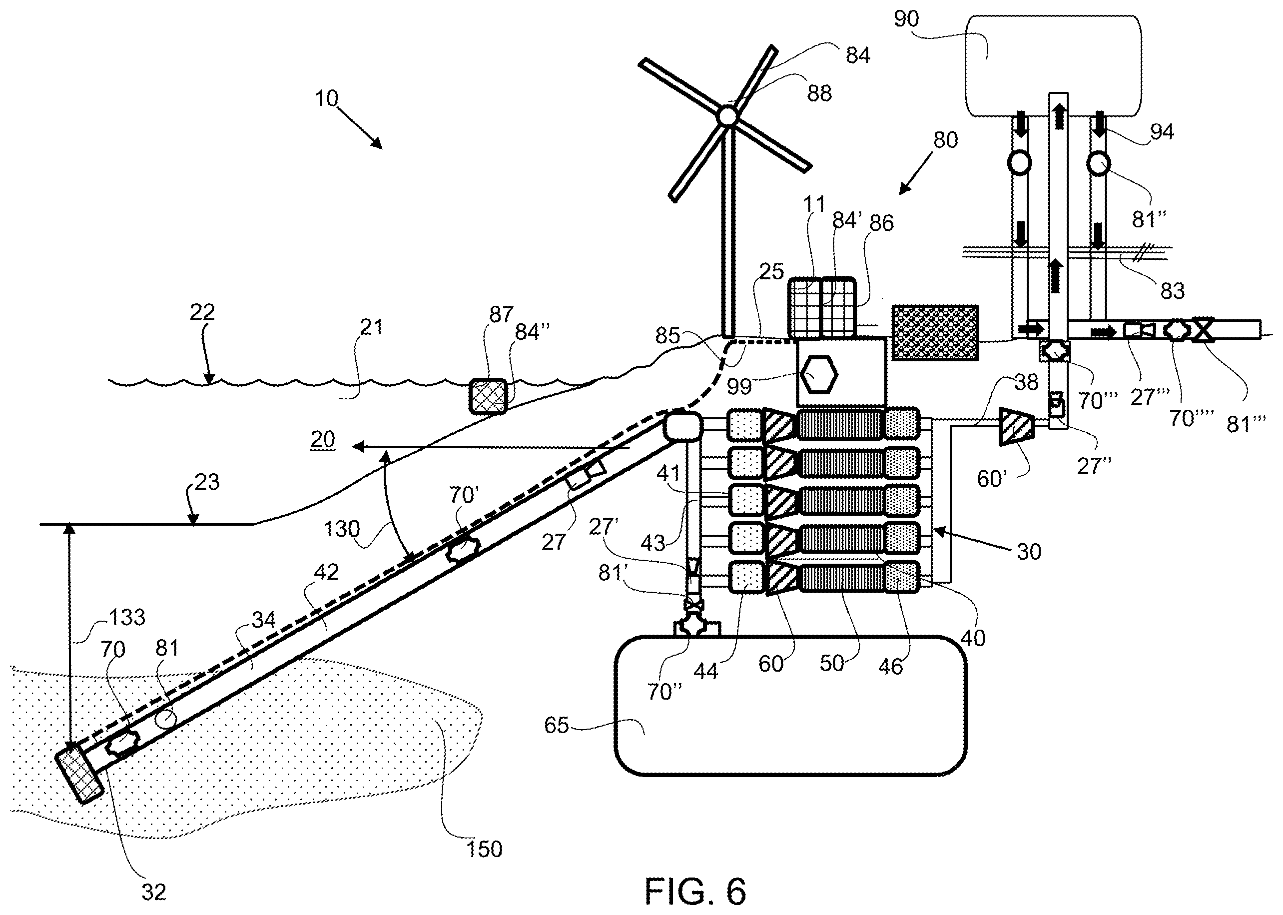 Patent US12552688 Figure 6 – Integrated water supply and power system