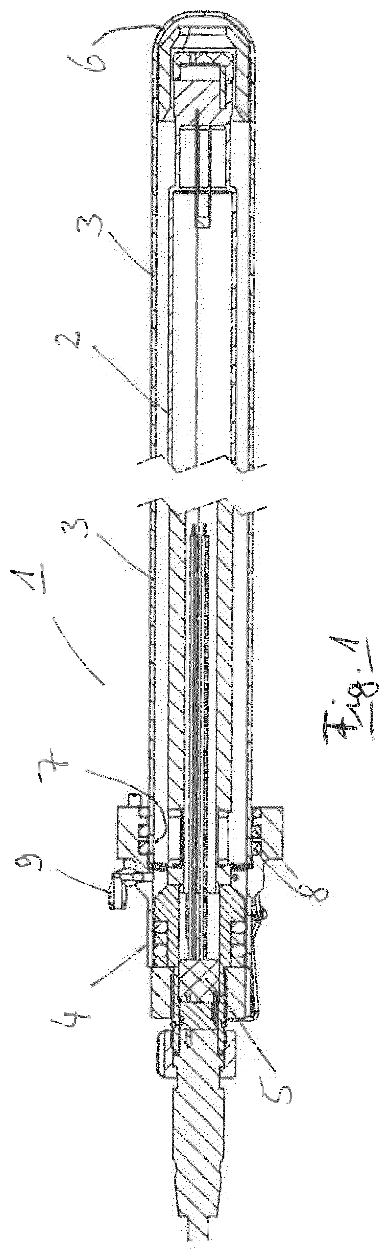 Patent US12552689 Figure 1 – Sleeve break detector for UV disinfection system lamp assembly