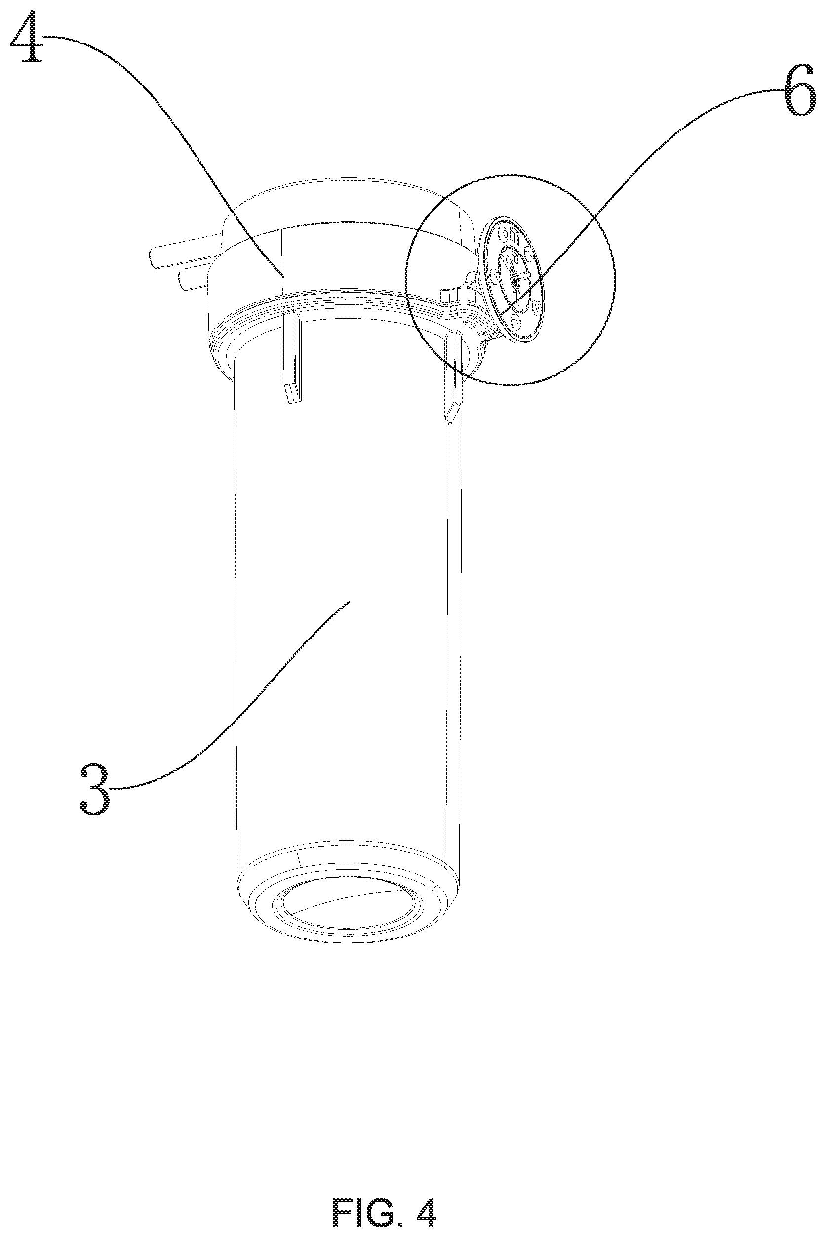Patent US12552690 Figure 4 – Water purifier