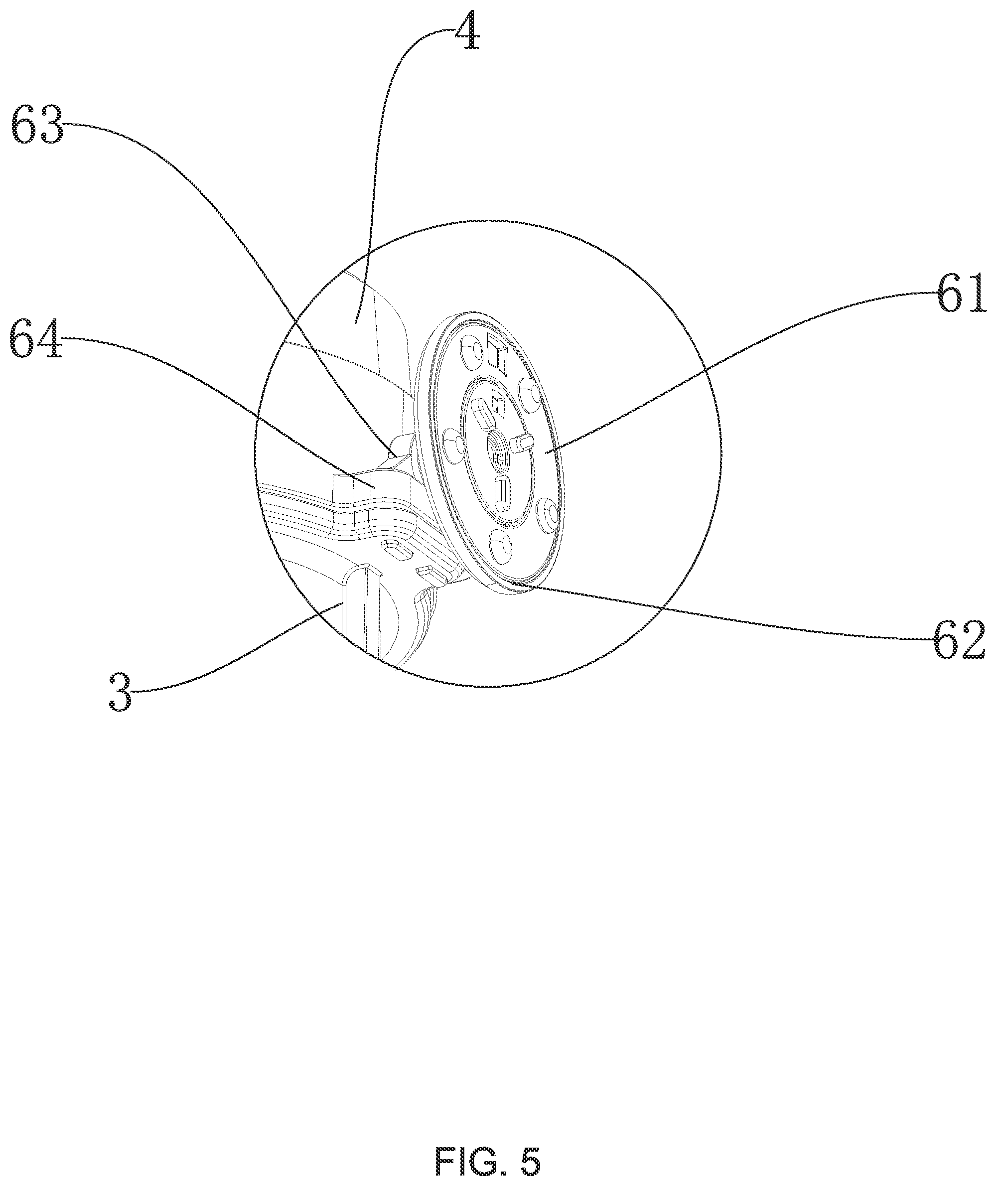 Patent US12552690 Figure 5 – Water purifier