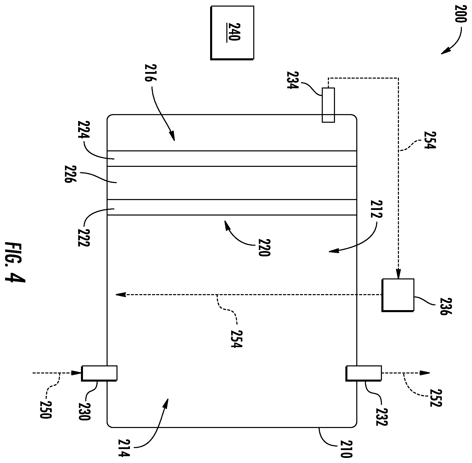 Patent US12552692 Figure 4 – Hydrogen water dispenser for refrigerator appliances