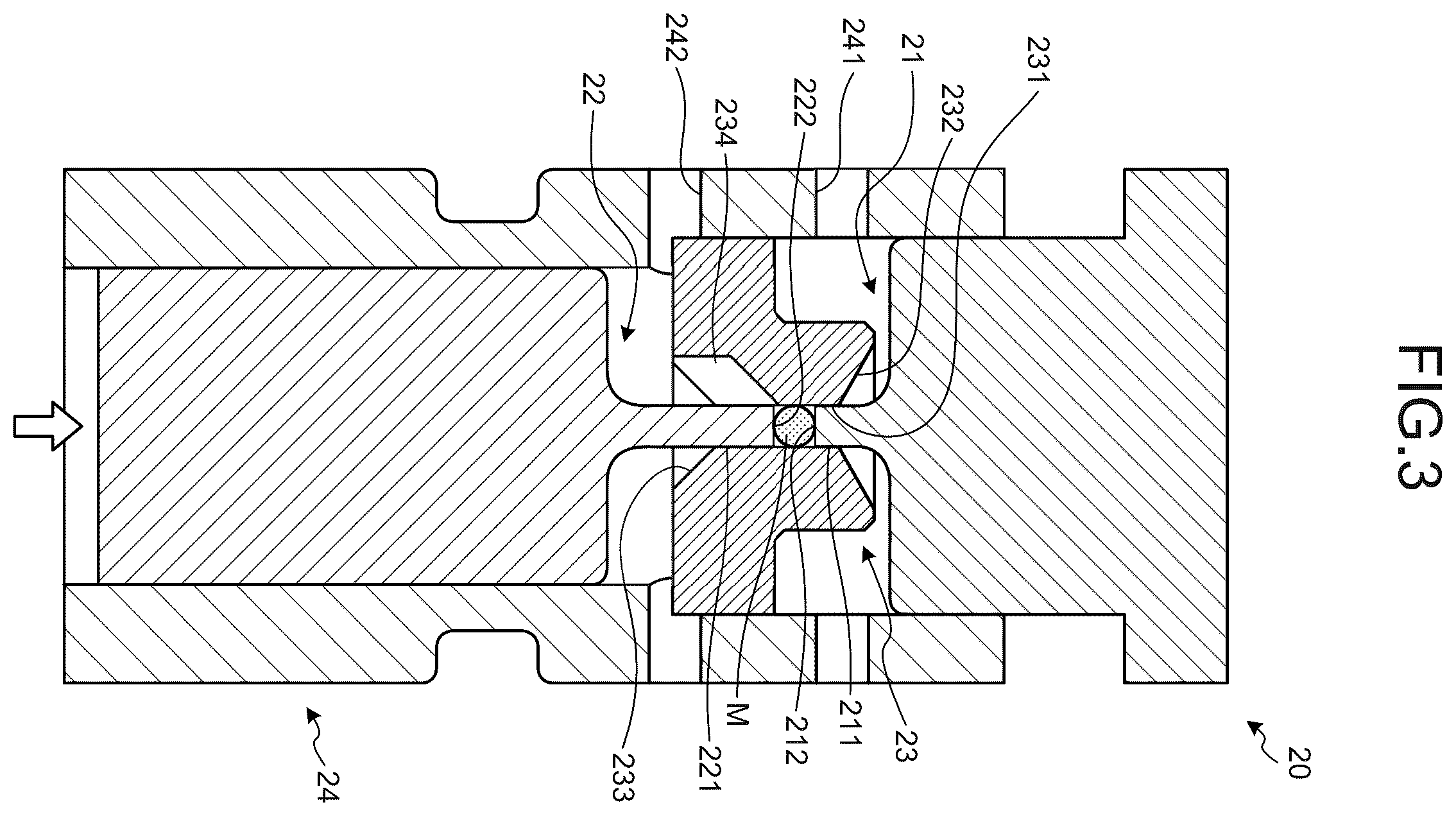 Patent US12552698 Figure 3 – Method of molding optical element and mold for molding optical element
