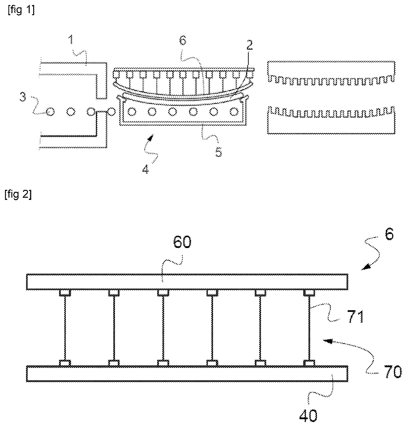 Patent US12552701 Figure 1 – Device and method for shaping a glass sheet