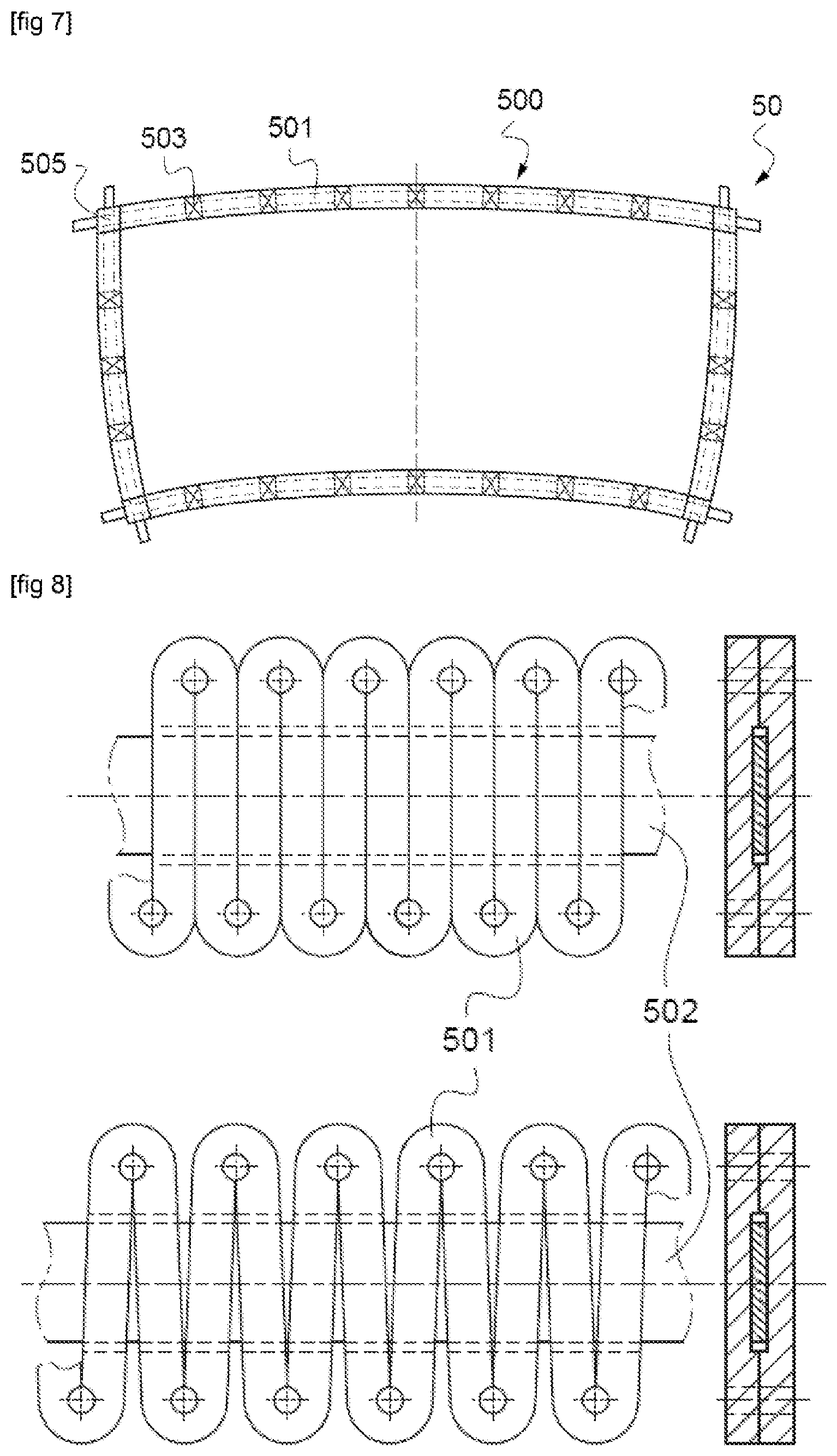 Patent US12552701 Figure 7 – Device and method for shaping a glass sheet