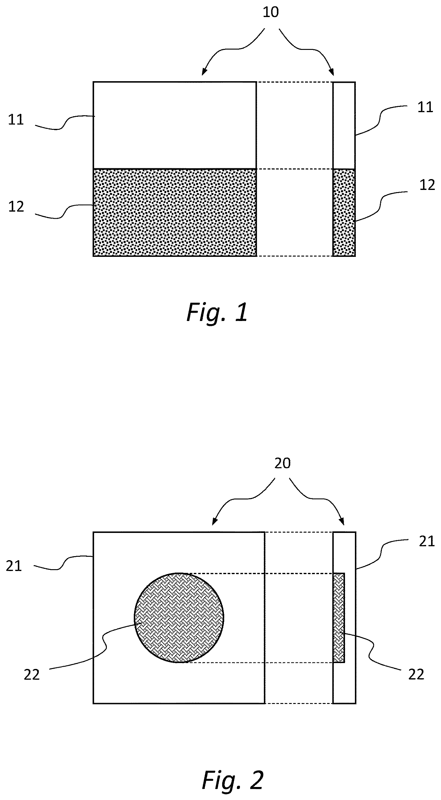 Patent US12552717 Figure 1 – Lithography-based process for the production of transparent ceramic bodies with at least two zones of different composition and transparent ceramic bodies thus obtained