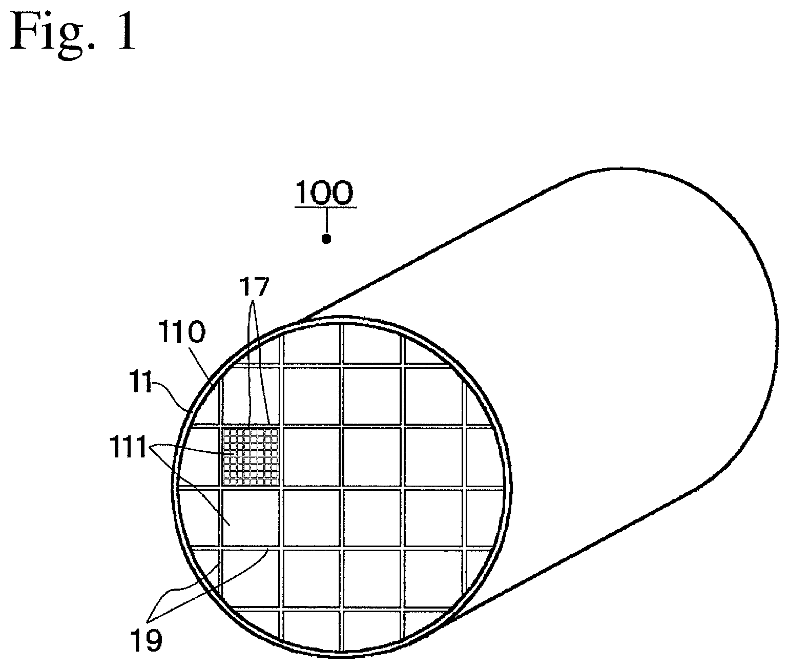 Patent US12552723 Figure 1 – Ceramic honeycomb structure and its production method