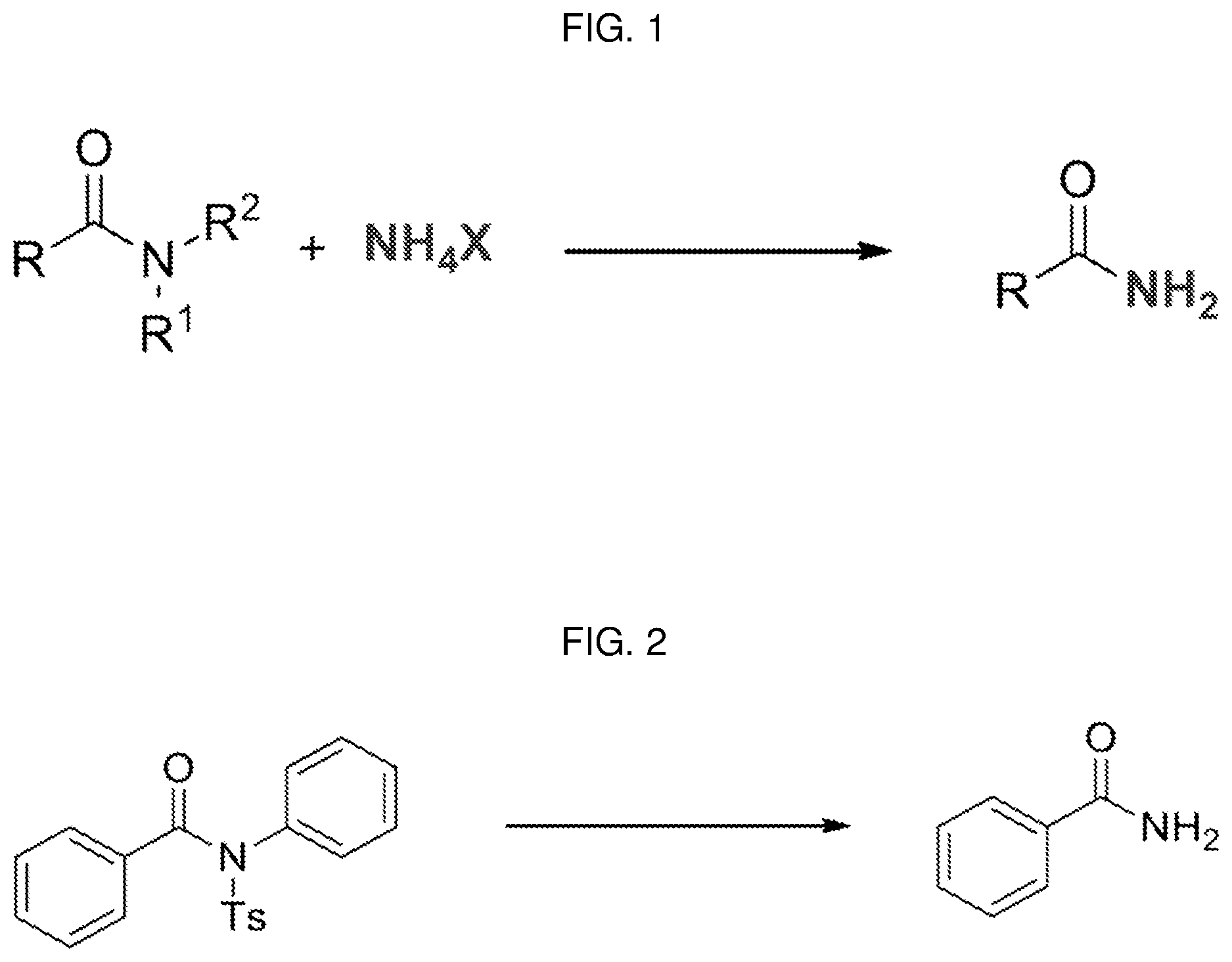 Patent US12552739 — Method for preparing primary amide compounds from secondary or tertiary amides — Figure 1