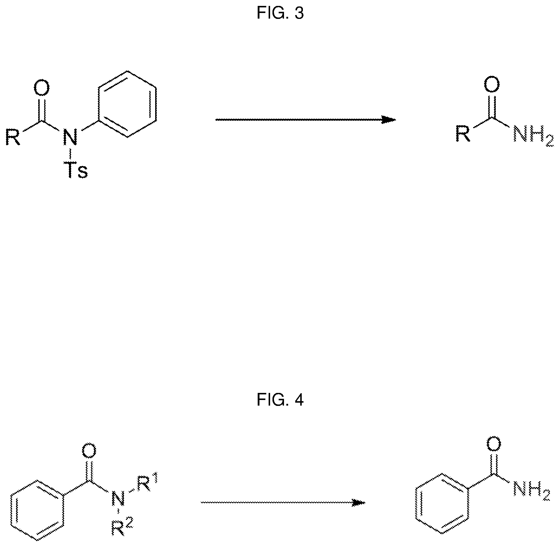 Patent US12552739 Figure 2 – Method for preparing primary amide compounds from secondary or tertiary amides