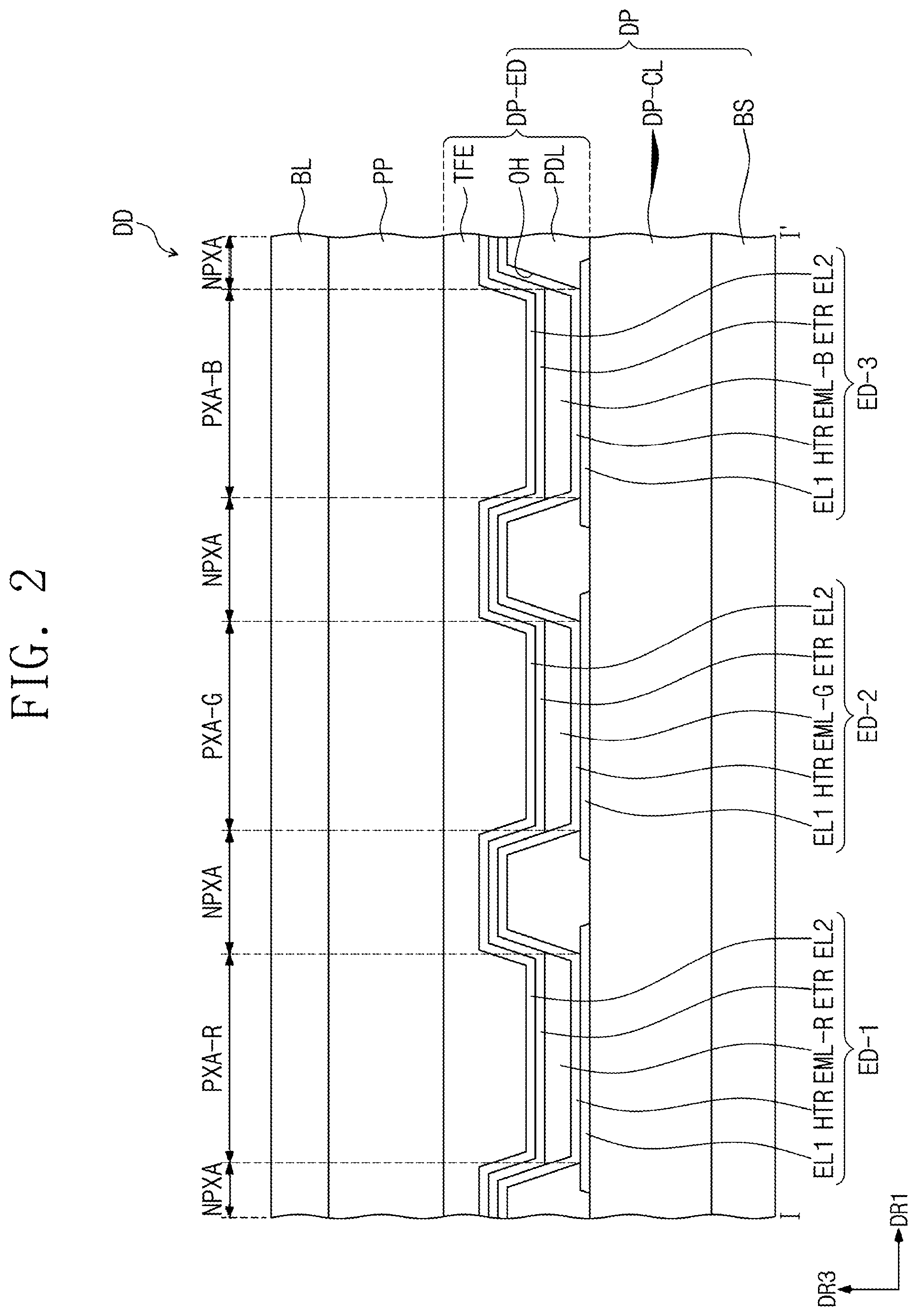 Patent US12552816 Figure 2 – Light emitting diode