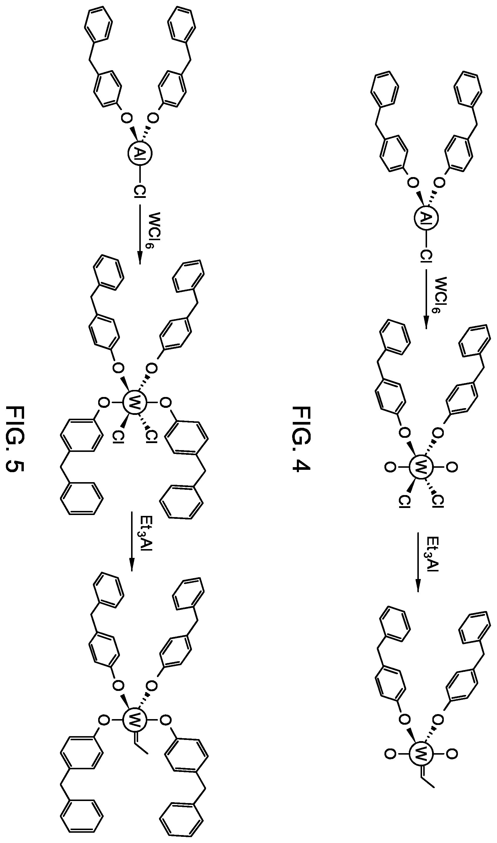 Patent US12552878 Figure 3 – Ring opening metathesis catalyst systems for cyclic olefin polymerization
