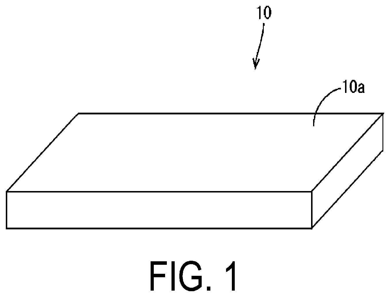 Patent US12552912 Figure 1 – Black elastomer molded article
