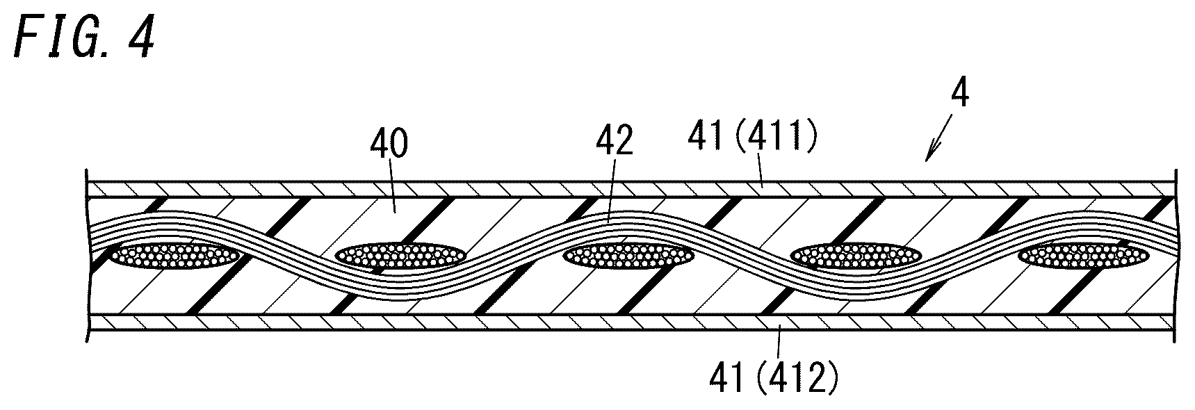 Patent US12552926 Figure 4 – Resin composition, prepreg, film with resin, sheet of metal foil with resin, metal-clad laminate, and printed wiring board