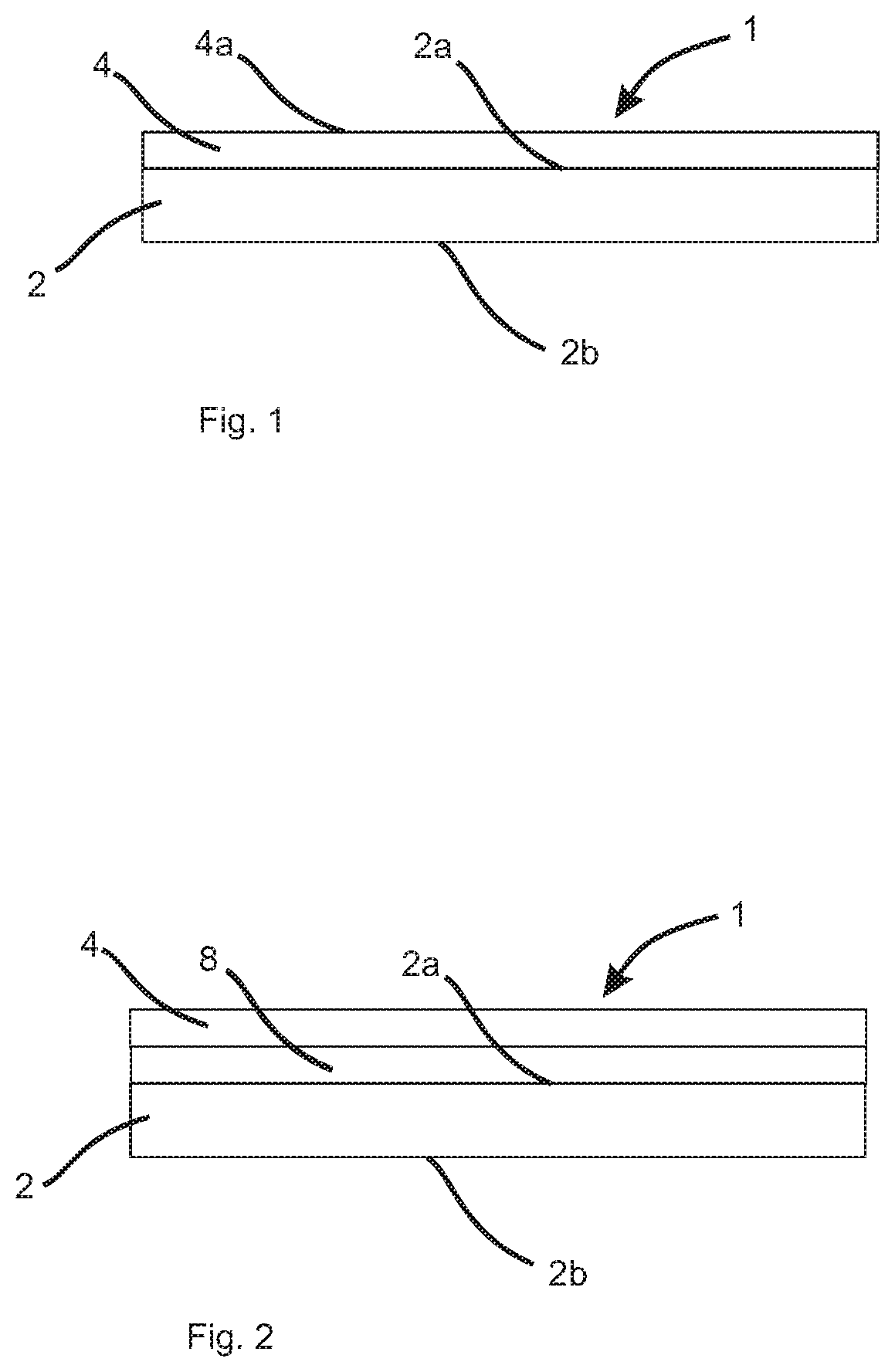 Patent US12552944 Figure 1 – Composite material with coating layer