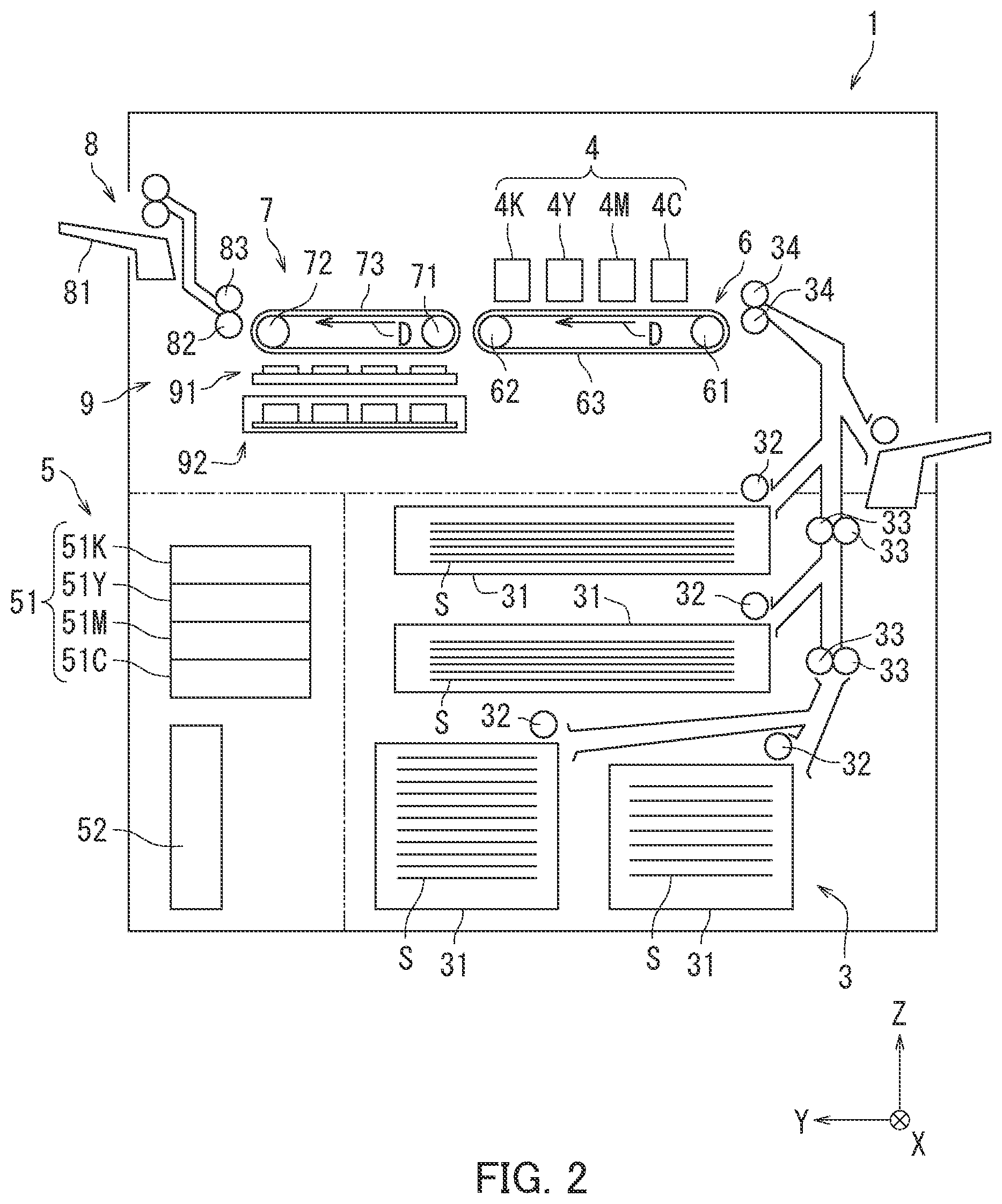 Patent US12552950 Figure 2 – Inkjet ink and inkjet recording apparatus