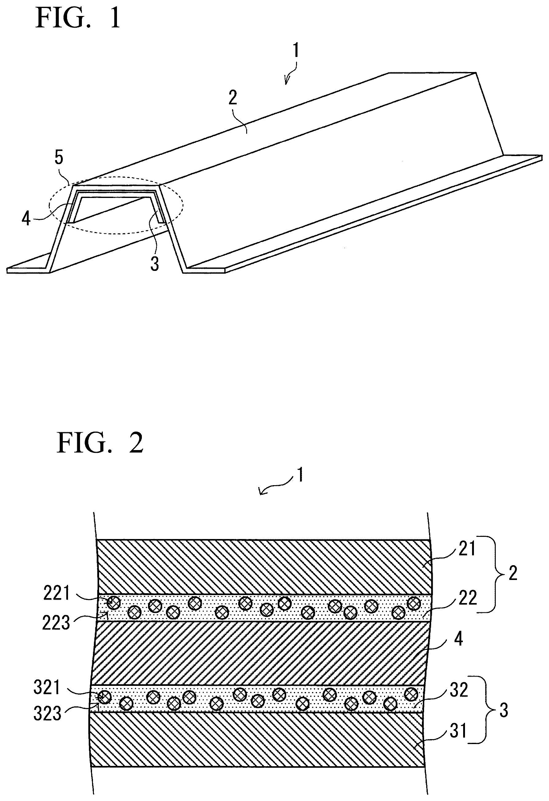 Patent US12552965 Figure 1 – Adhesively joined structure and component for a vehicle