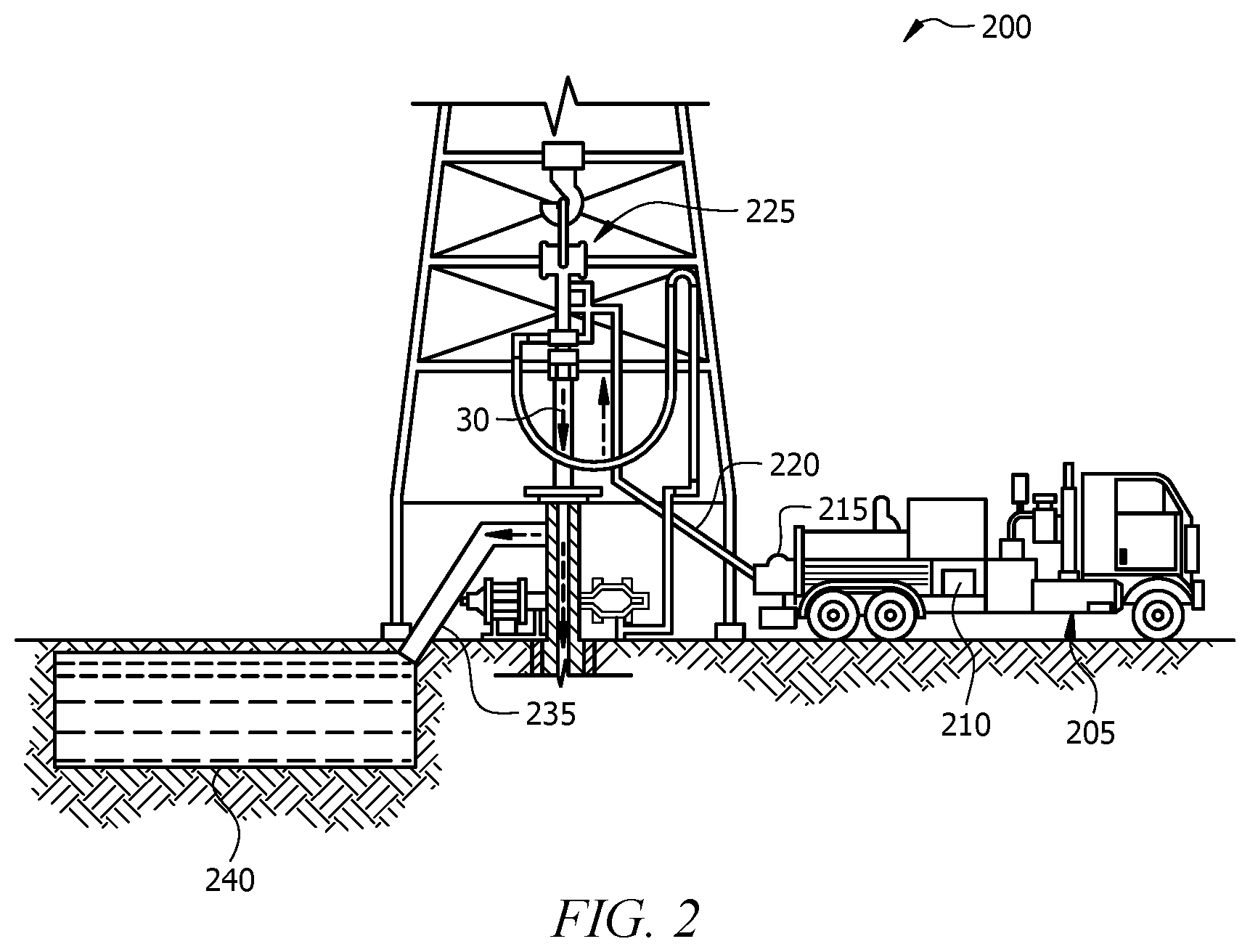 Patent US12552979 Figure 2 – Methods of servicing a wellbore with compositions comprising a suspension of metal oxide and a salt solution