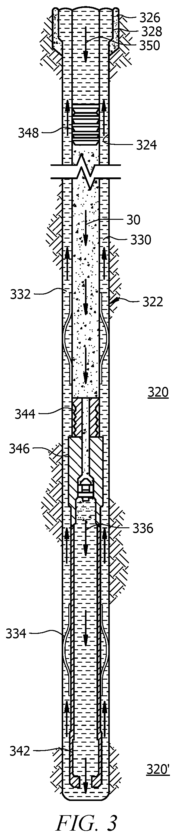Patent US12552979 Figure 3 – Methods of servicing a wellbore with compositions comprising a suspension of metal oxide and a salt solution