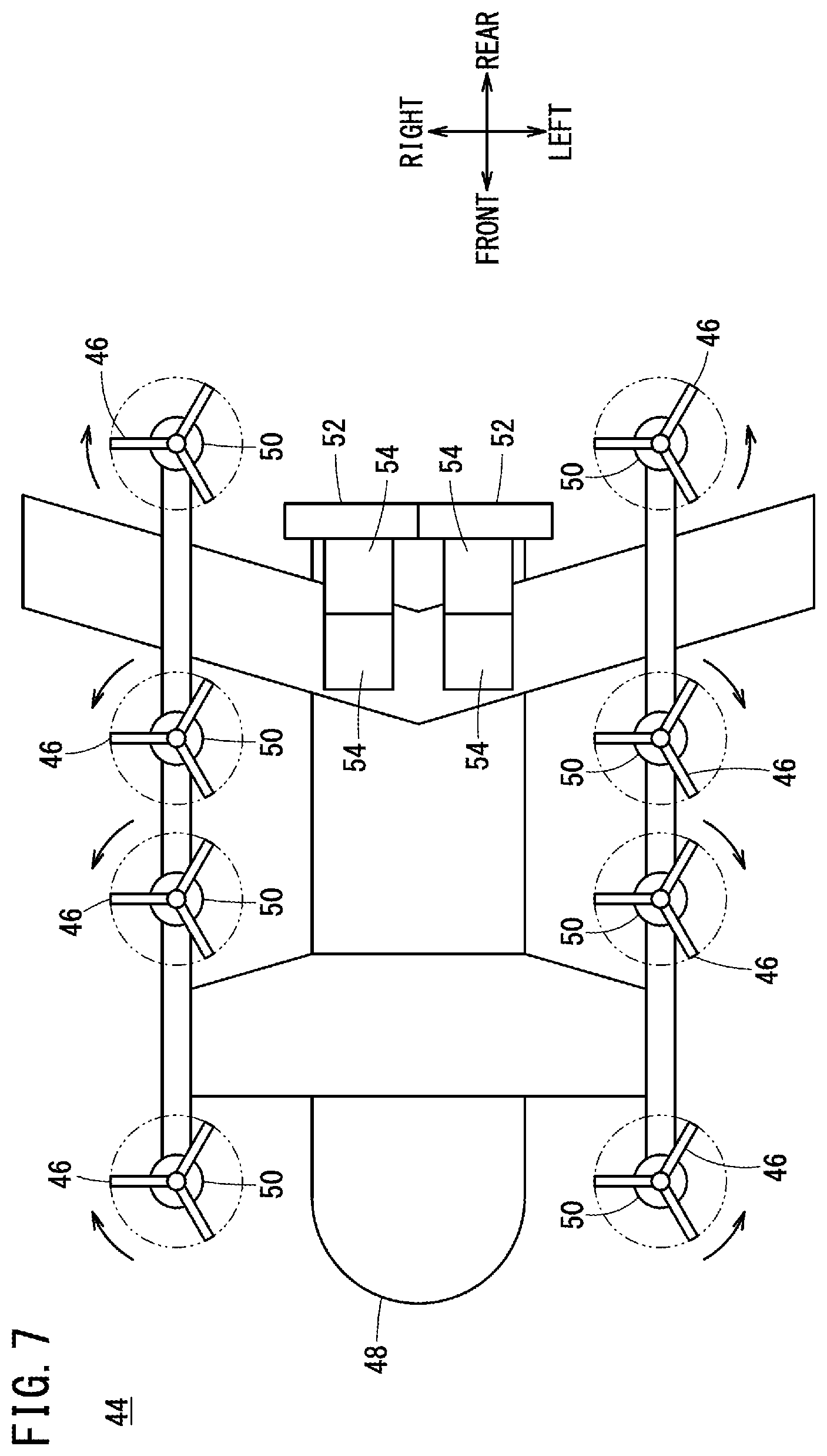 Patent US12556006 Figure 7 – Power supply system, and moving object including power supply system
