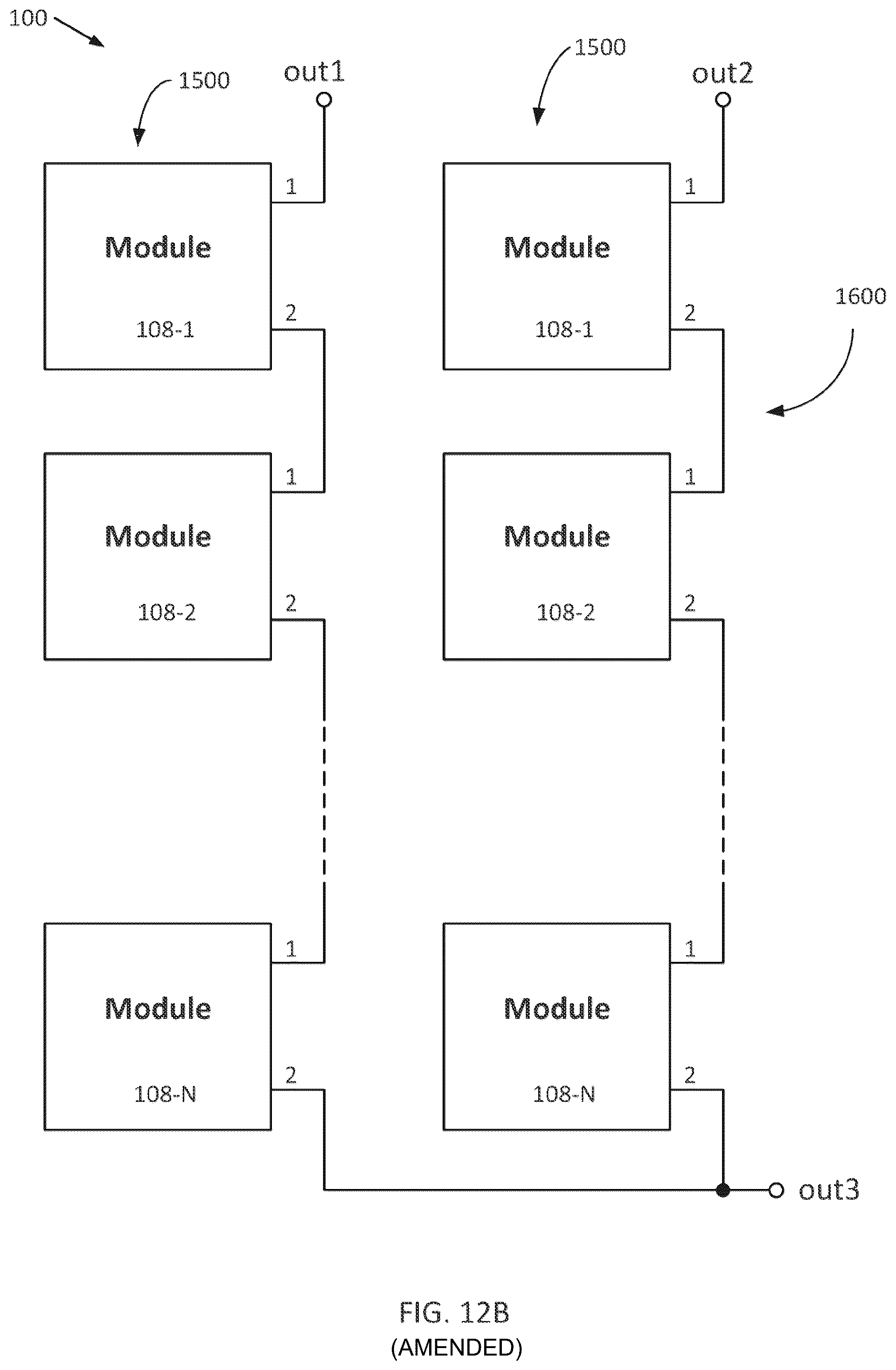 Patent US12556017 Figure 13 – Advanced battery charging on modular levels of energy storage systems